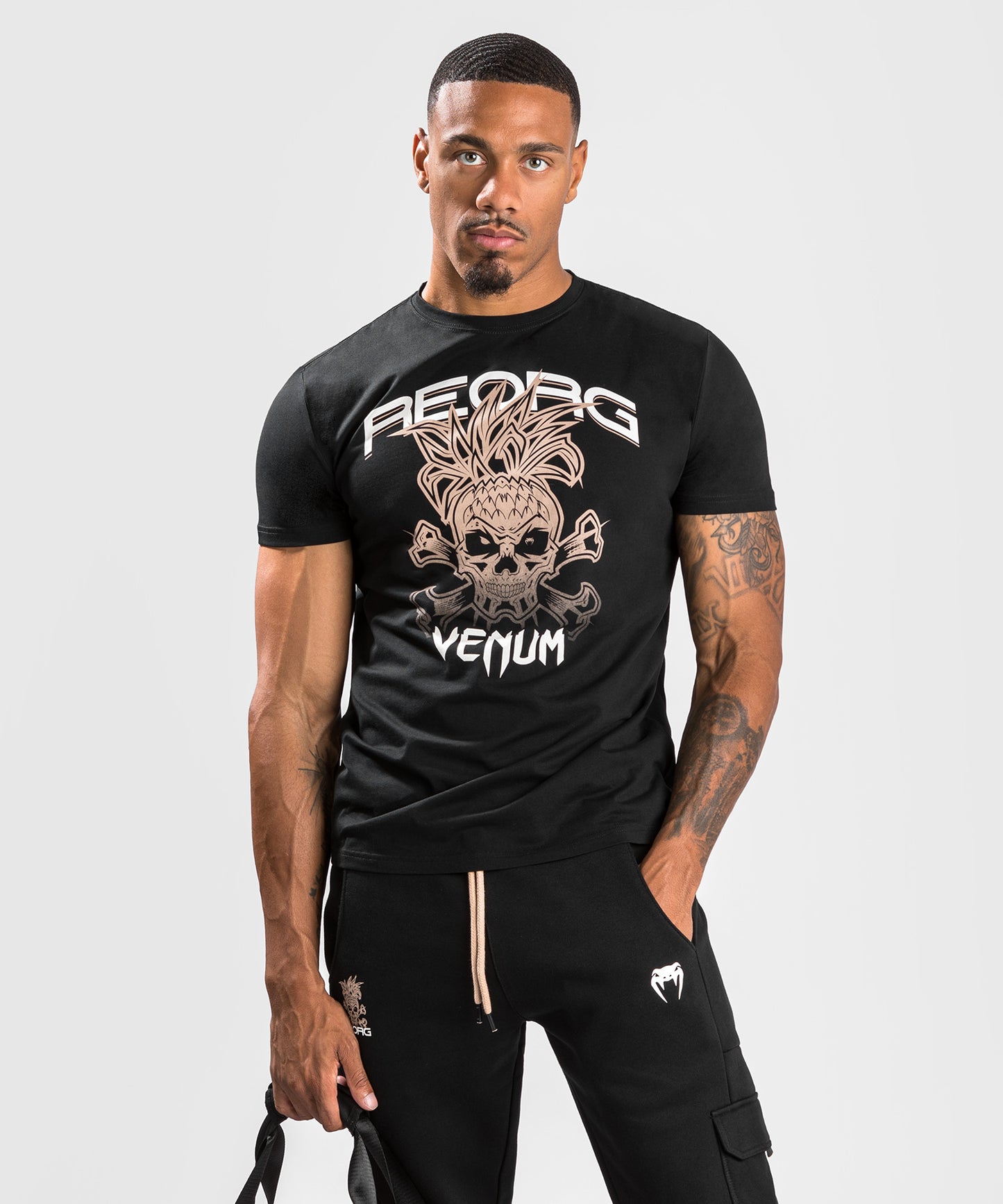 Venum Reorg T-Shirt - Schwarz