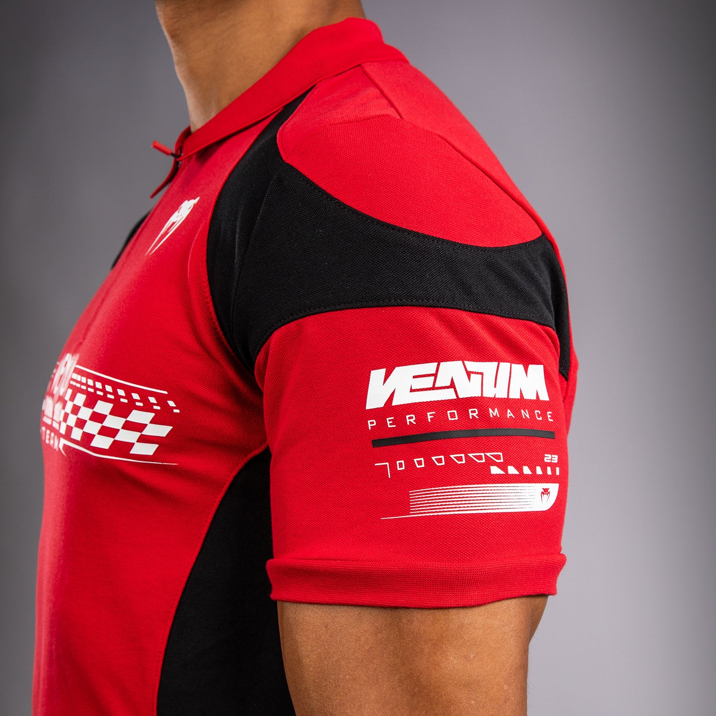 Venum Motorsport Baumwoll-Polo - Rennrot