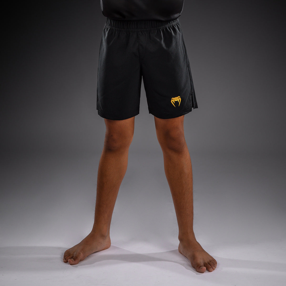Venum Contender Trainingsshorts für Kinder - Schwarz/Gold