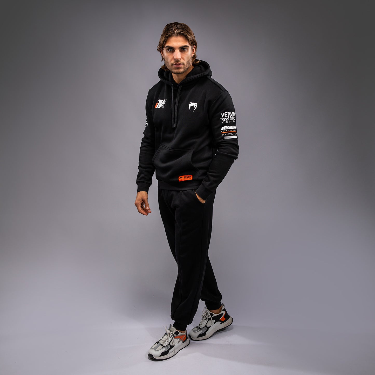 Venum Motorsport Hoodie - Tiefschwarz