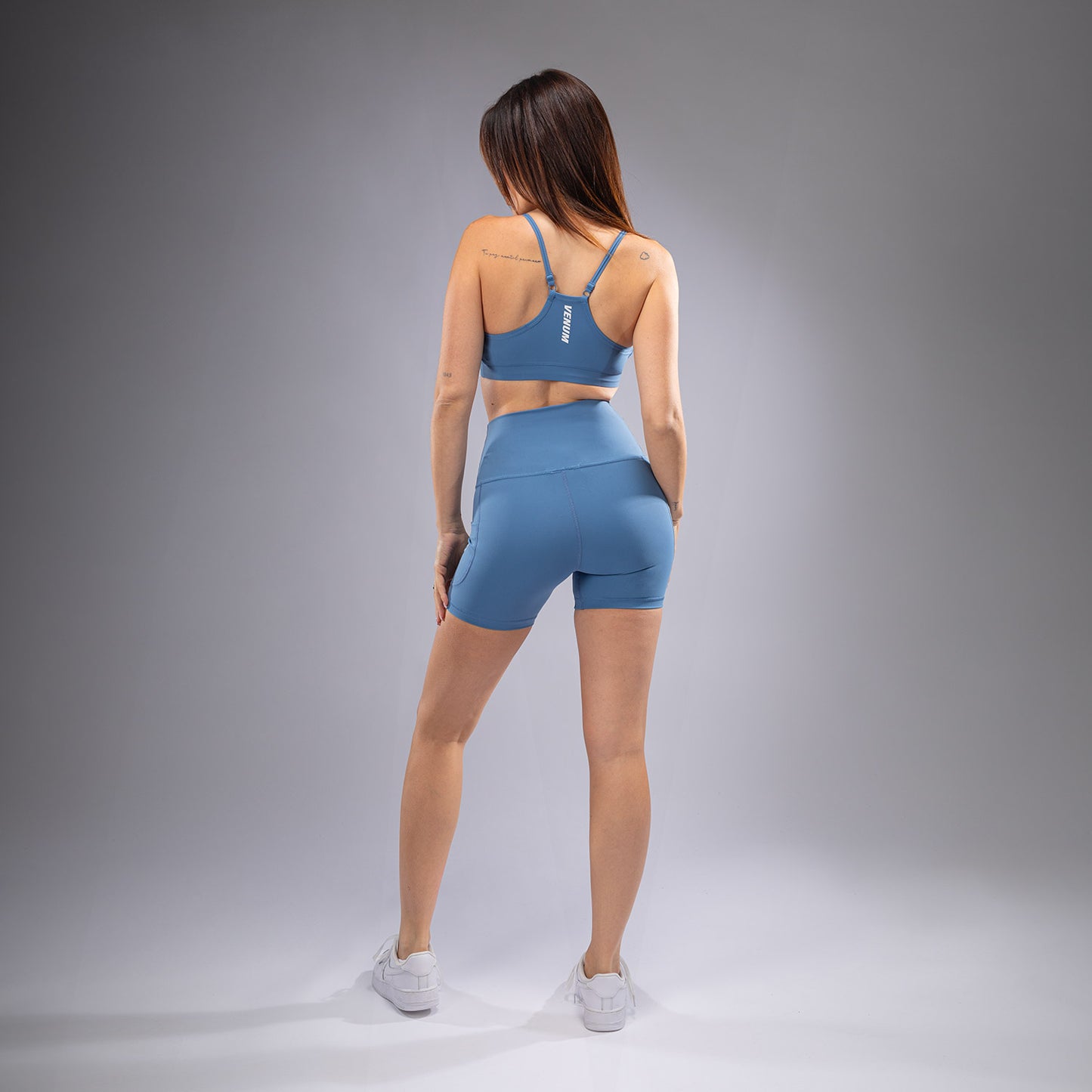 Venum Essential Damen Fahrradhose - Sturmblau
