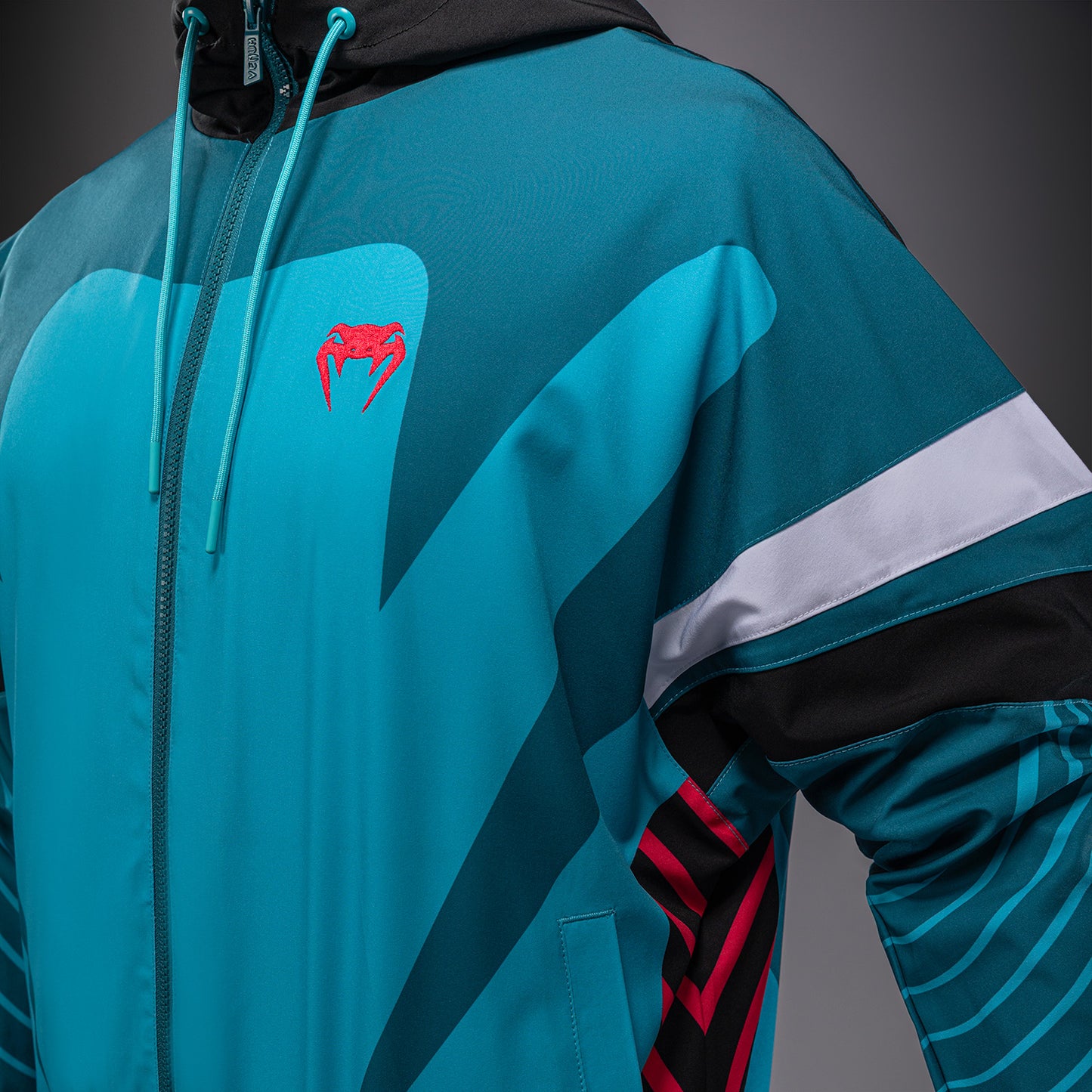 Venum Attack 90 Trainingsjacke – Miami Blau