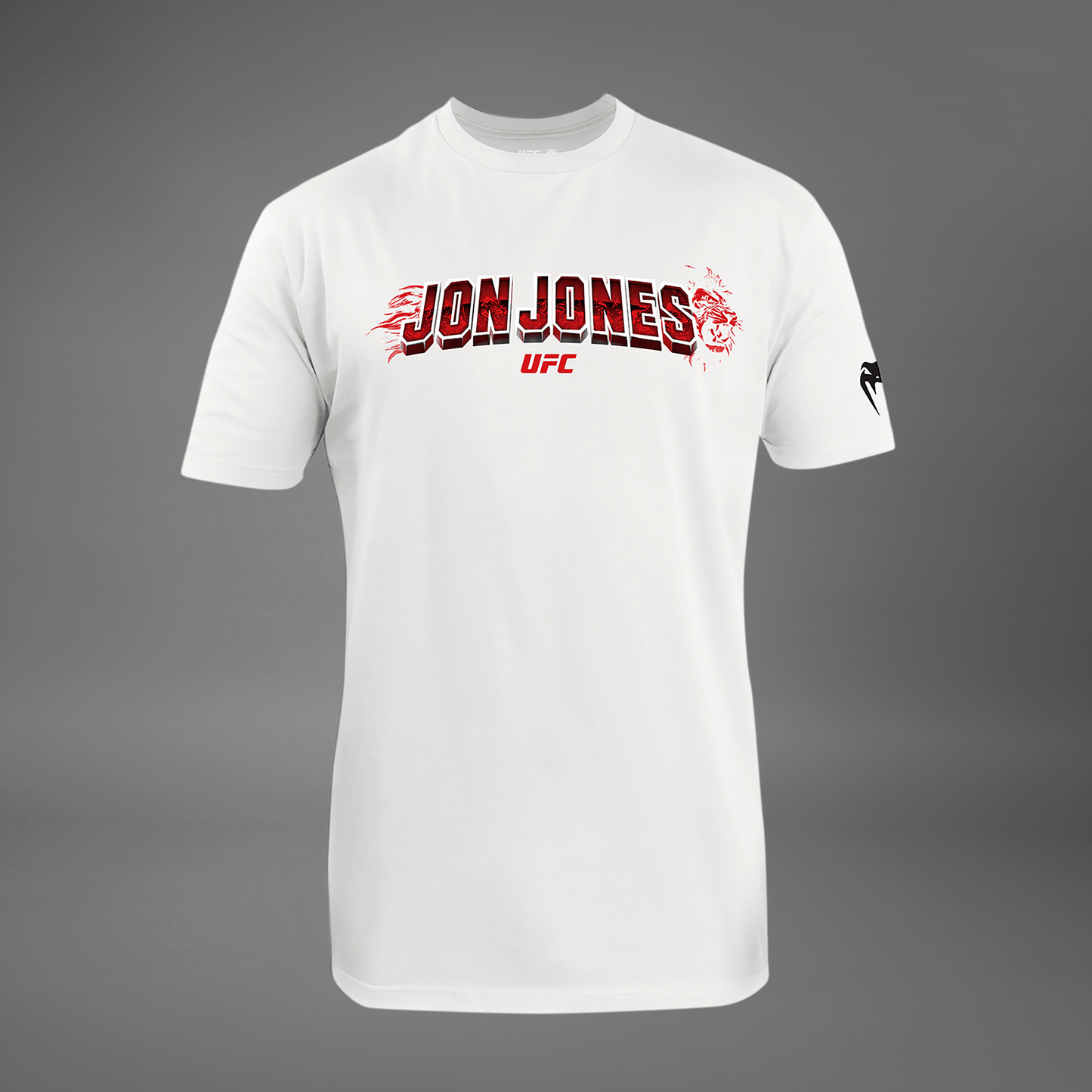 UFC Unrivaled by Venum Jon Jones Herren T-Shirt - Weiß