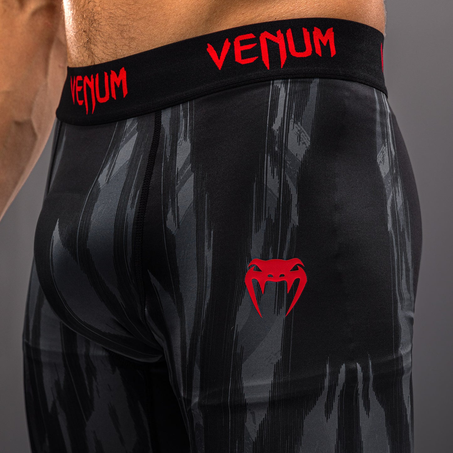 Venum Demon Kompressionsshort - Schwarz/Grau