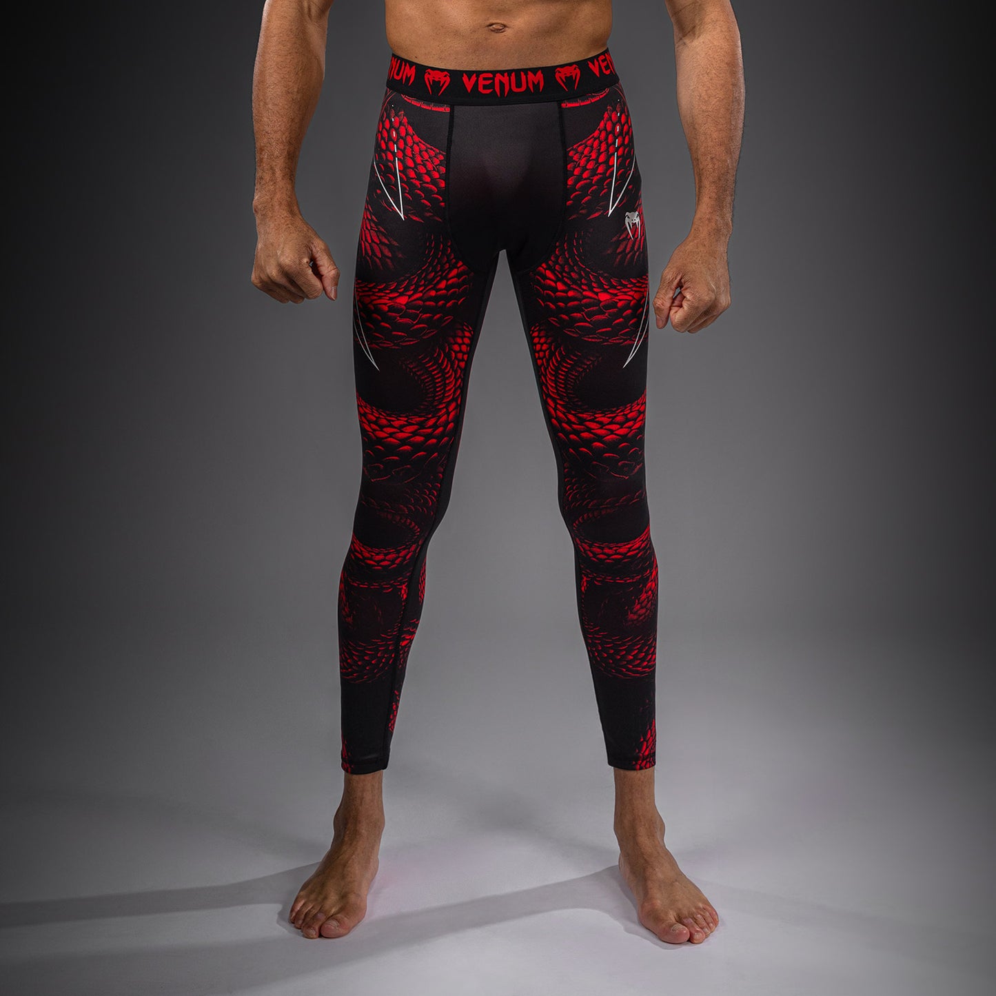 Venum Matupa Spats - Schwarz/Rot/Silber