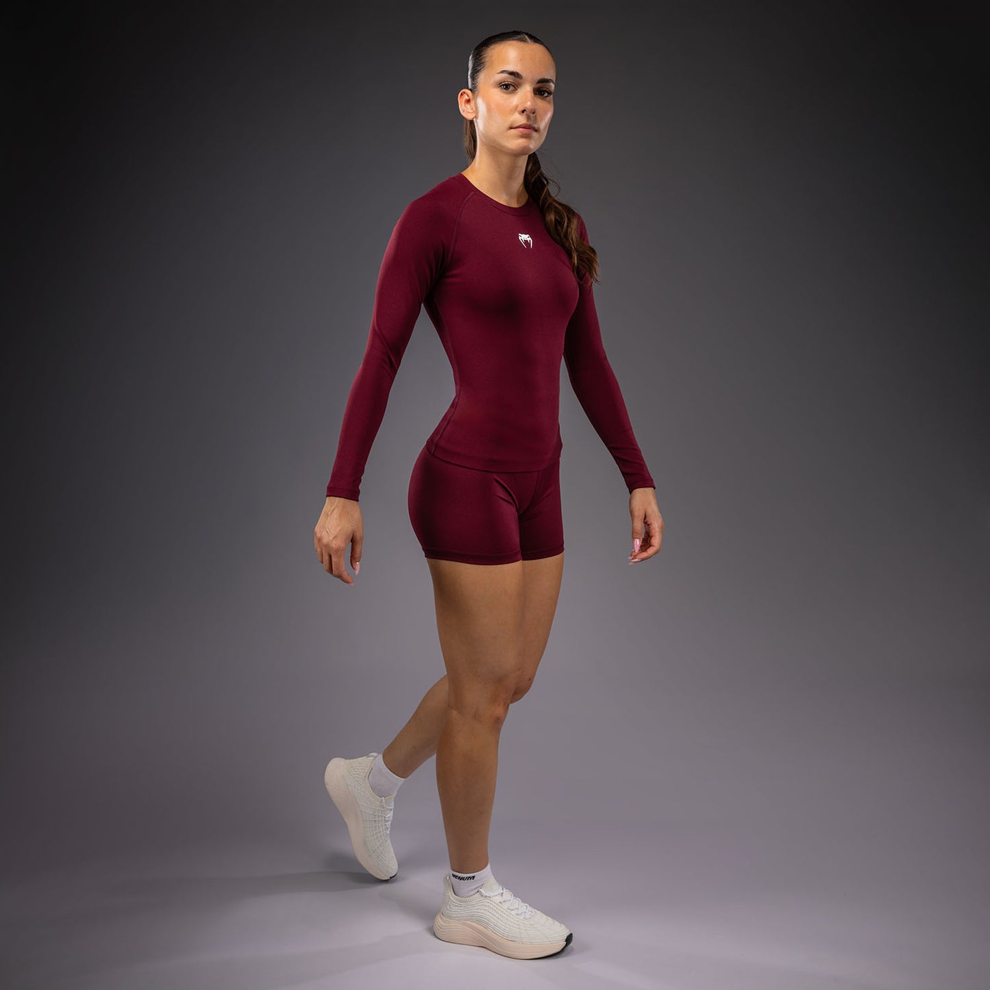 Venum Aero XT Langarm Rashguard - Pflaume