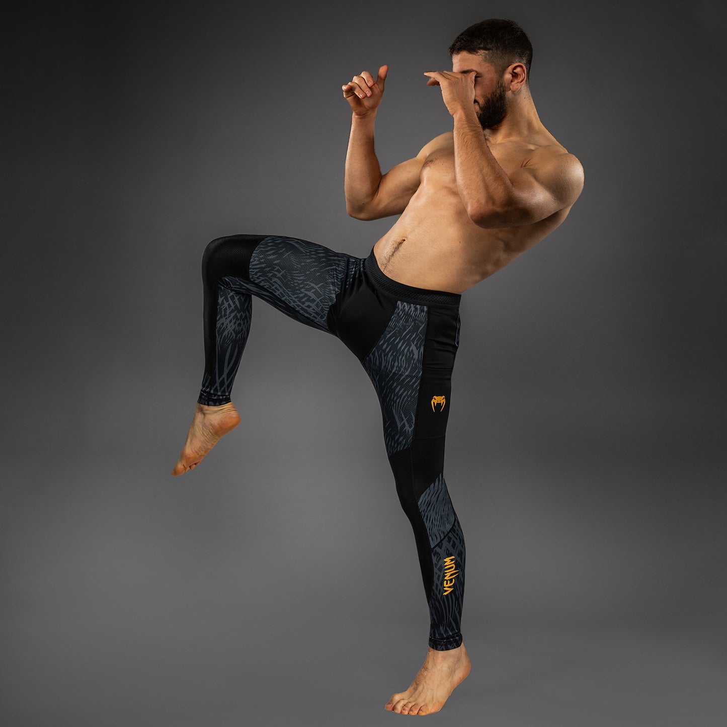 Venum x Chimaev Spats - Schwarz/Grau