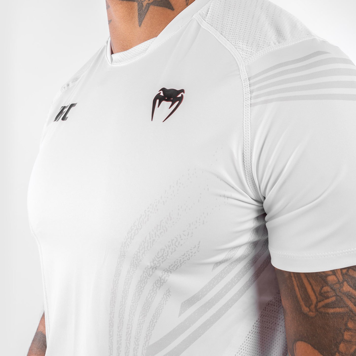 UFC Venum Personalisiert Authentic Fight Night Herren Walkout Trikot - Weiß