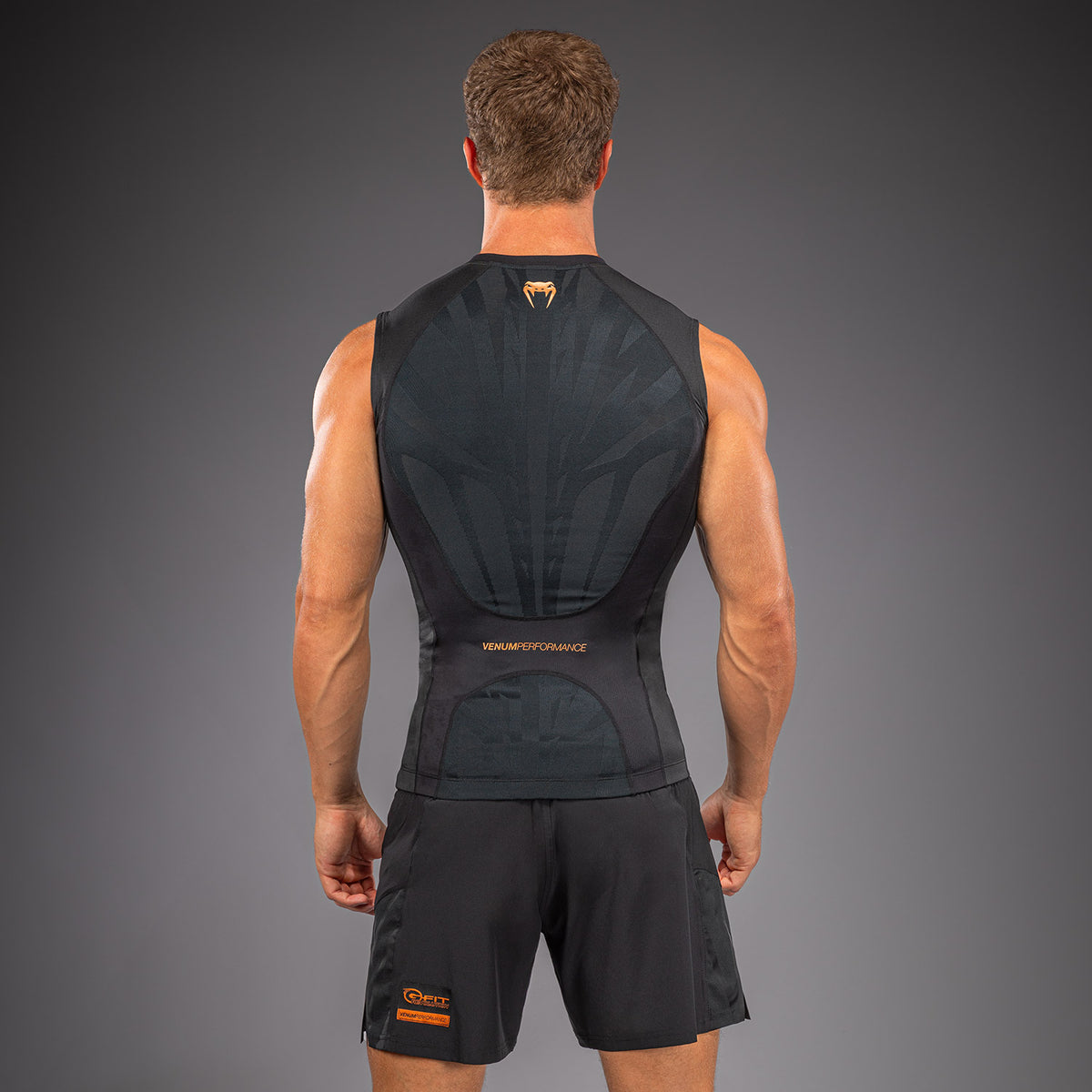 Venum G-Fit Revolution Ärmelloses Rashguard - Schwarz/Kupfer