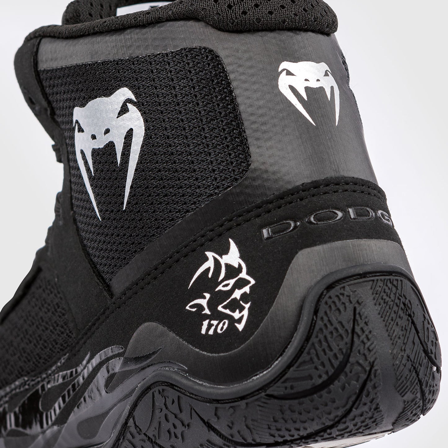 Venum x Dodge Demon 170  Wrestling-Schuhe - Schwarz