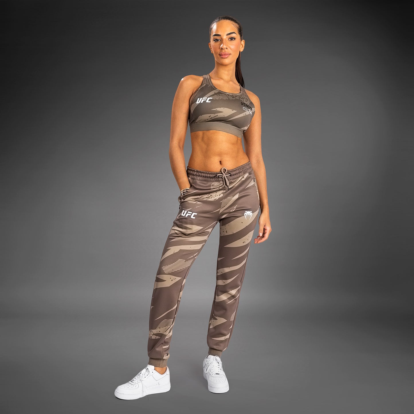 UFC Adrenaline by Venum Fight Week Frauen Hose - Desert Camo