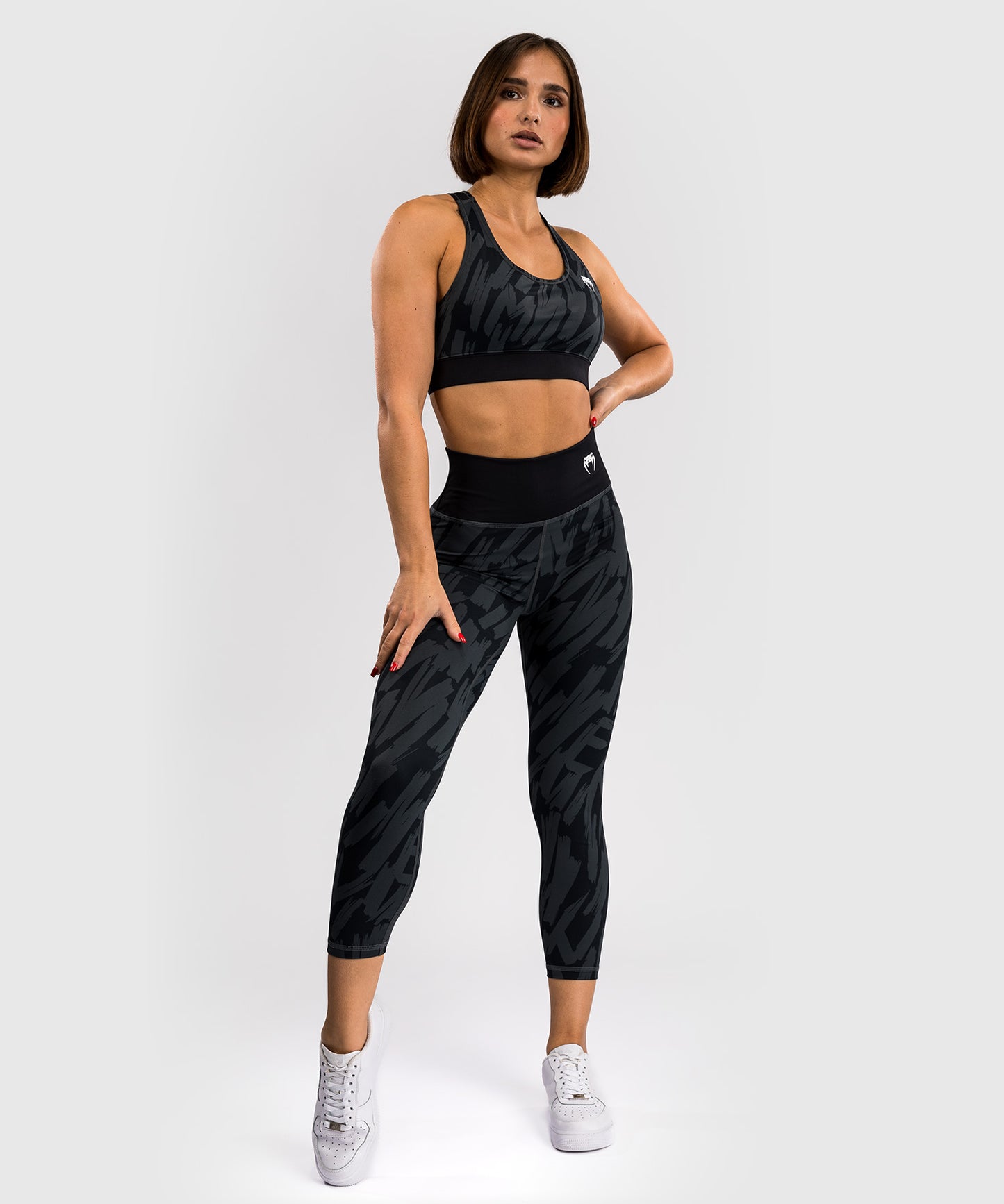Venum Graffiti Frauen 7/8 Leggings - Urban Kohle