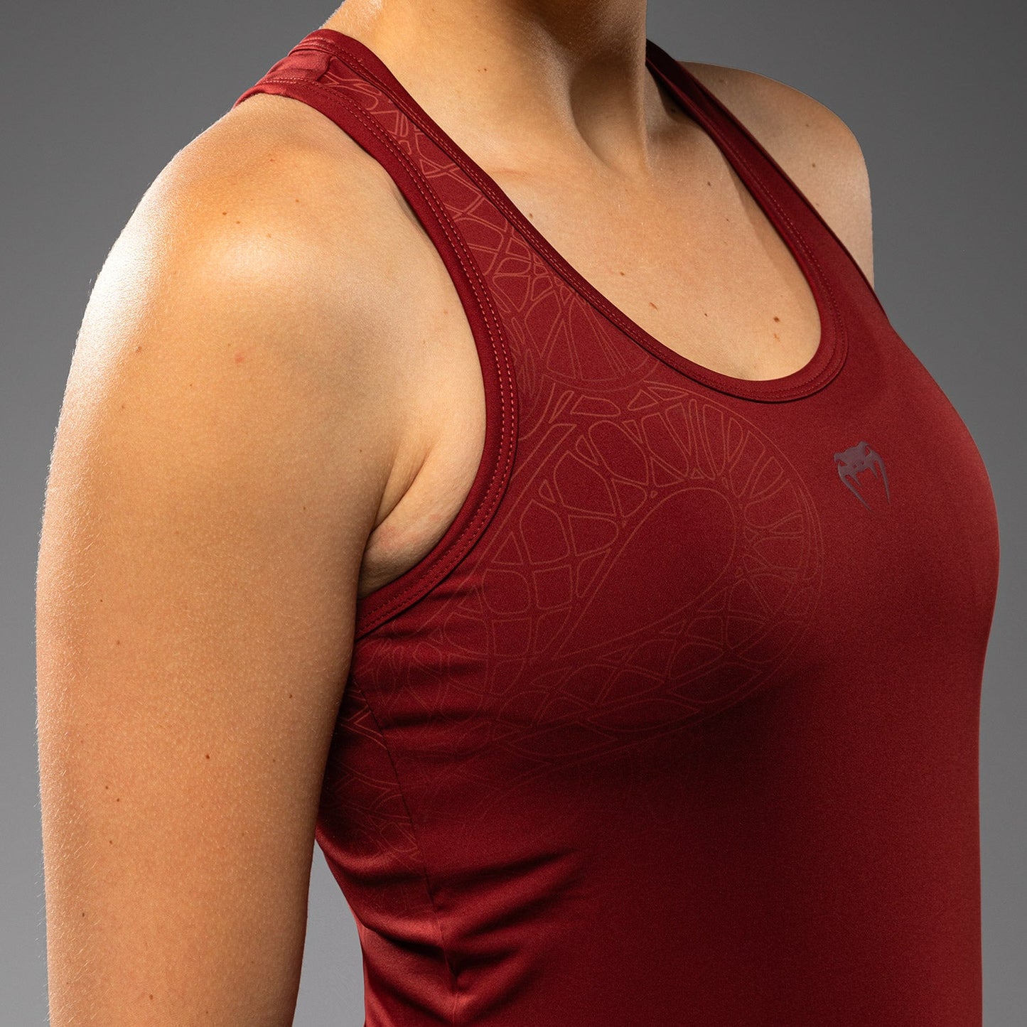 Venum Serpenti Damen Tank Top – Burgunder/Elfenbein