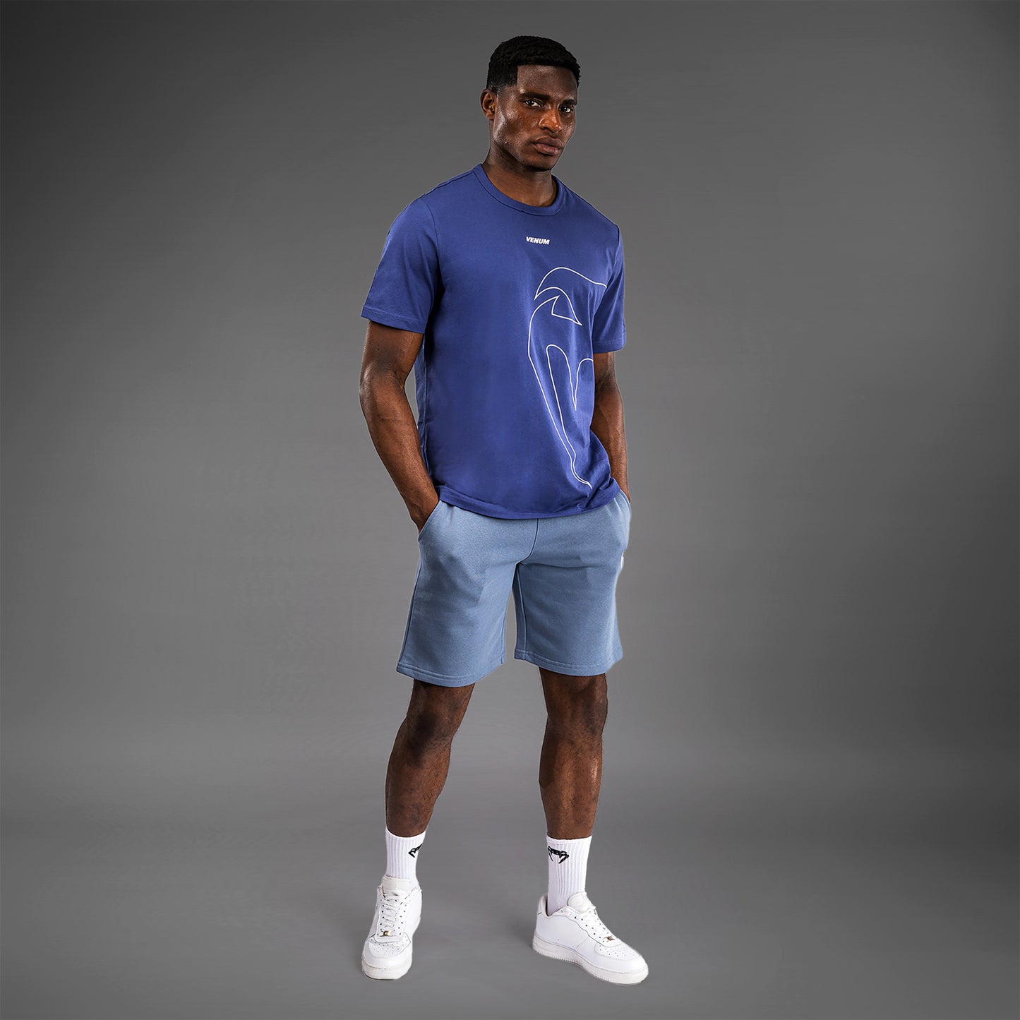 Venum Giant Connect T-Shirt - Königsblau