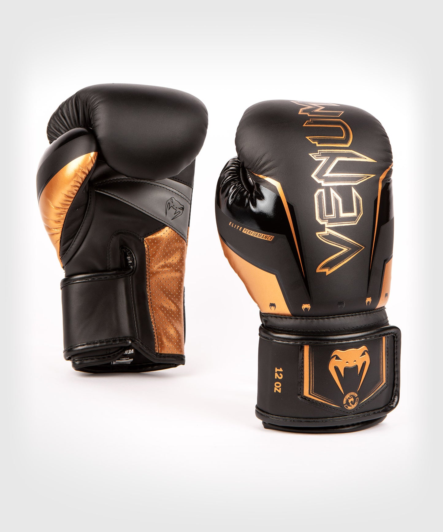 Venum Elite Evo Boxhandschuhe - Schwarz/Bronze