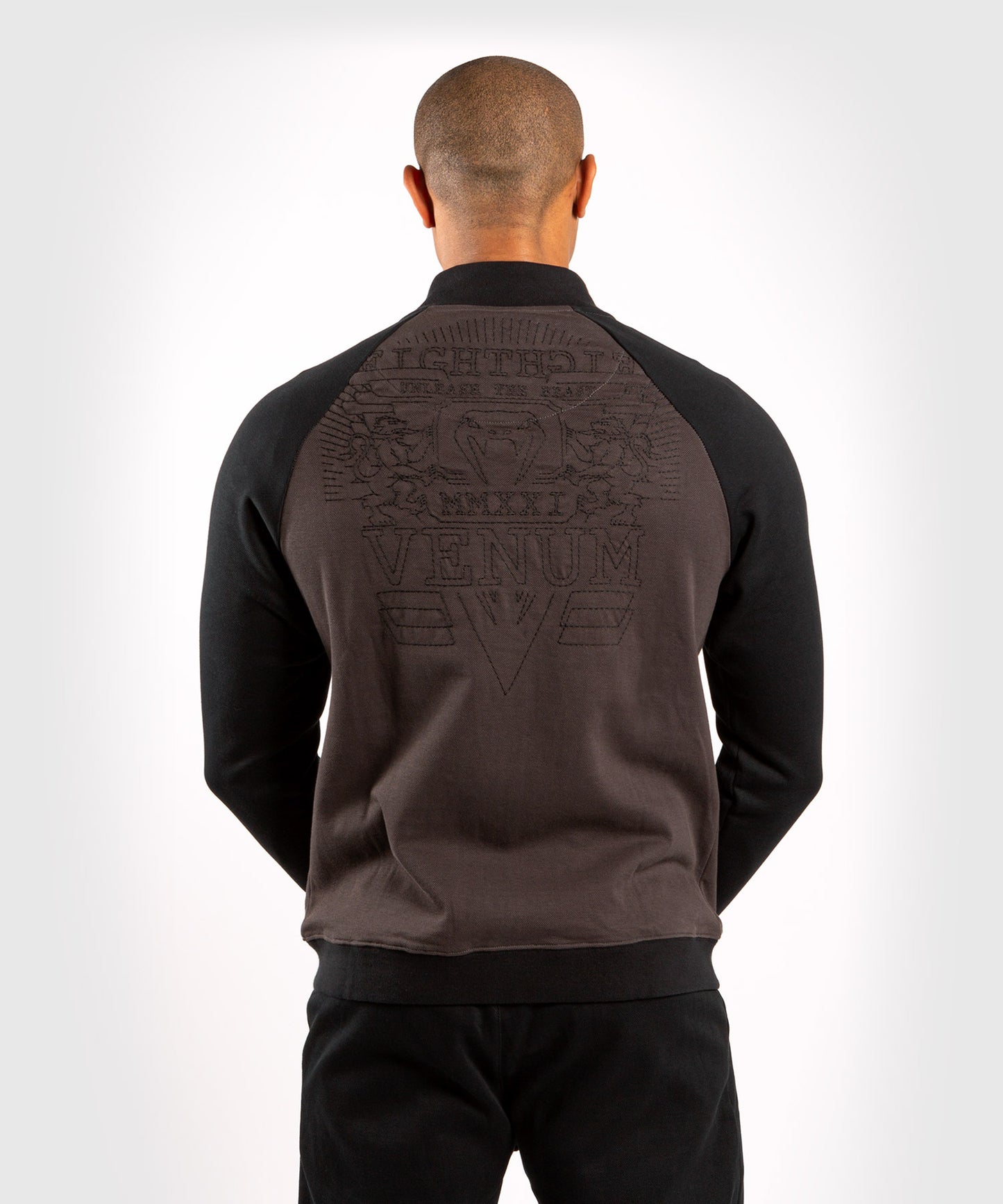 Venum Lions21 Joggingjacke – Schwarz/Grau