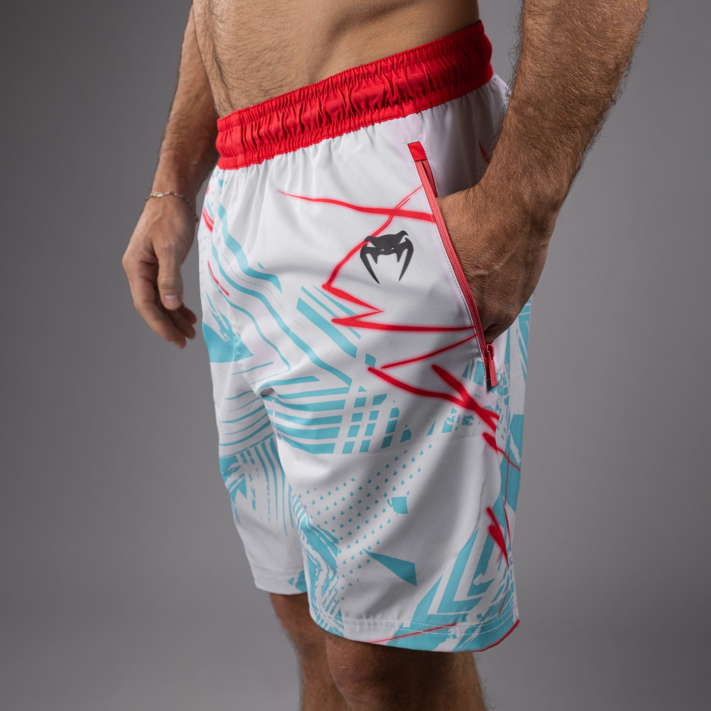 UFC Fusion By Venum Miami Edition Fight Week Performance Shorts für Männer - Weiße
