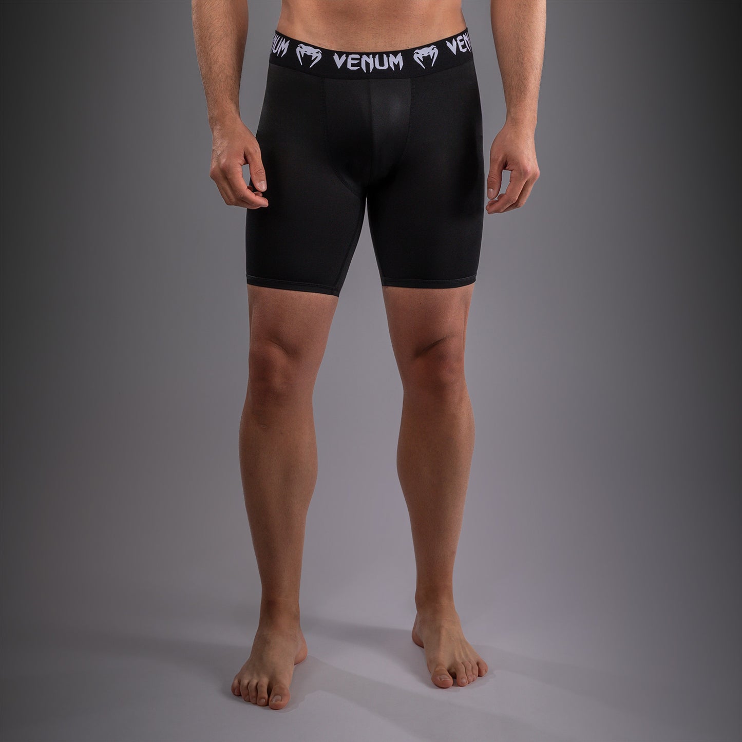 Venum UFC Unity by Venum Authentic Fight Week Herren Funktions-Kompressionsshorts - Schwarz
