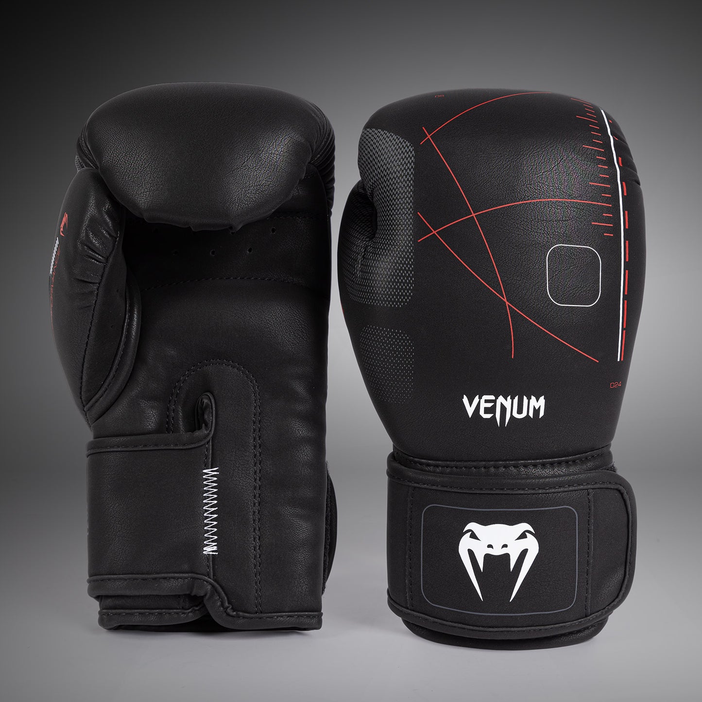 Venum Tactical XT Boxhandschuhe - Schwarz/Feuerrot