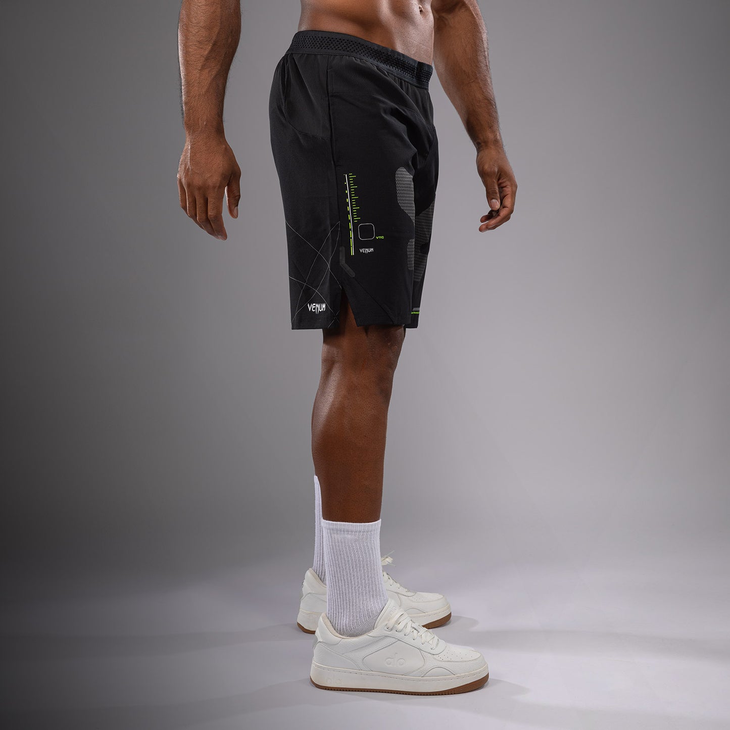 Venum Training Camp 4.0 Trainingsshorts - Schwarz/Neongrün