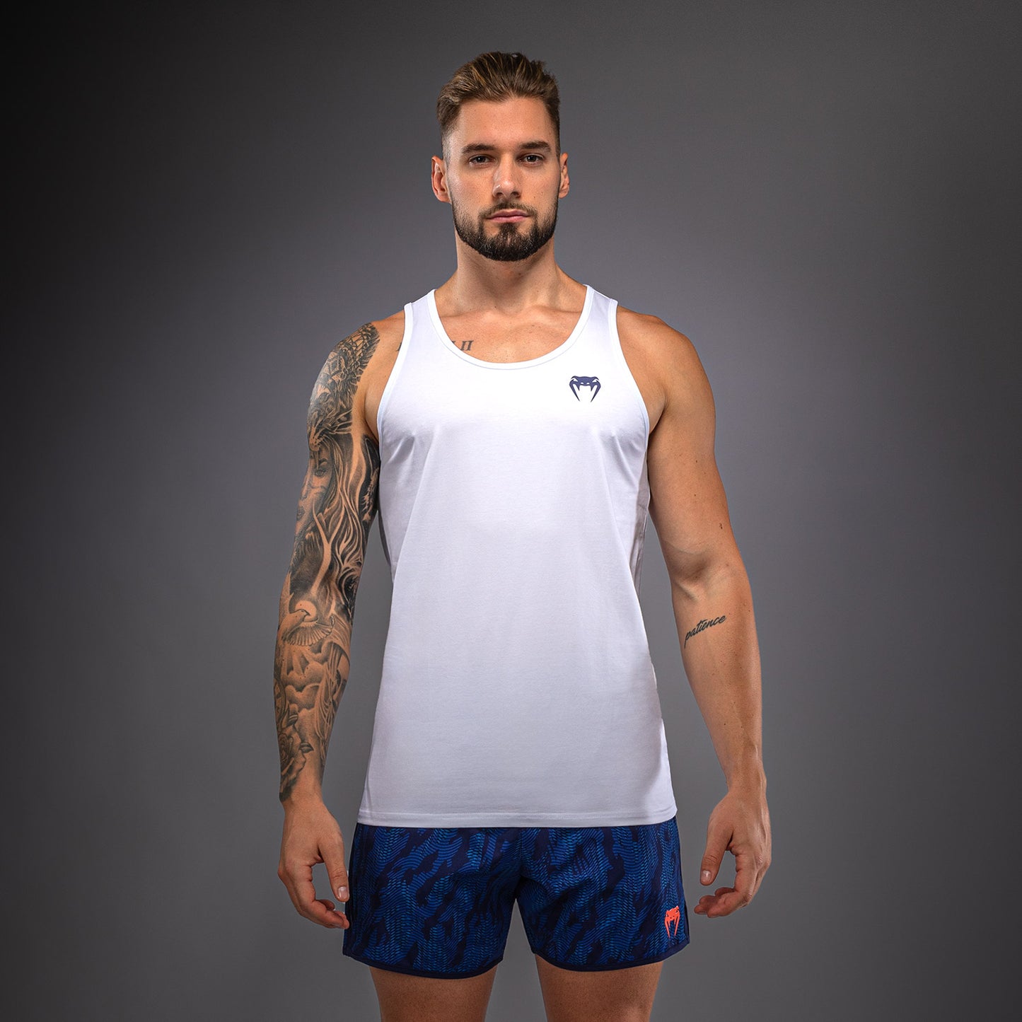 Venum Aqua Tanktop – Weiß/Blau