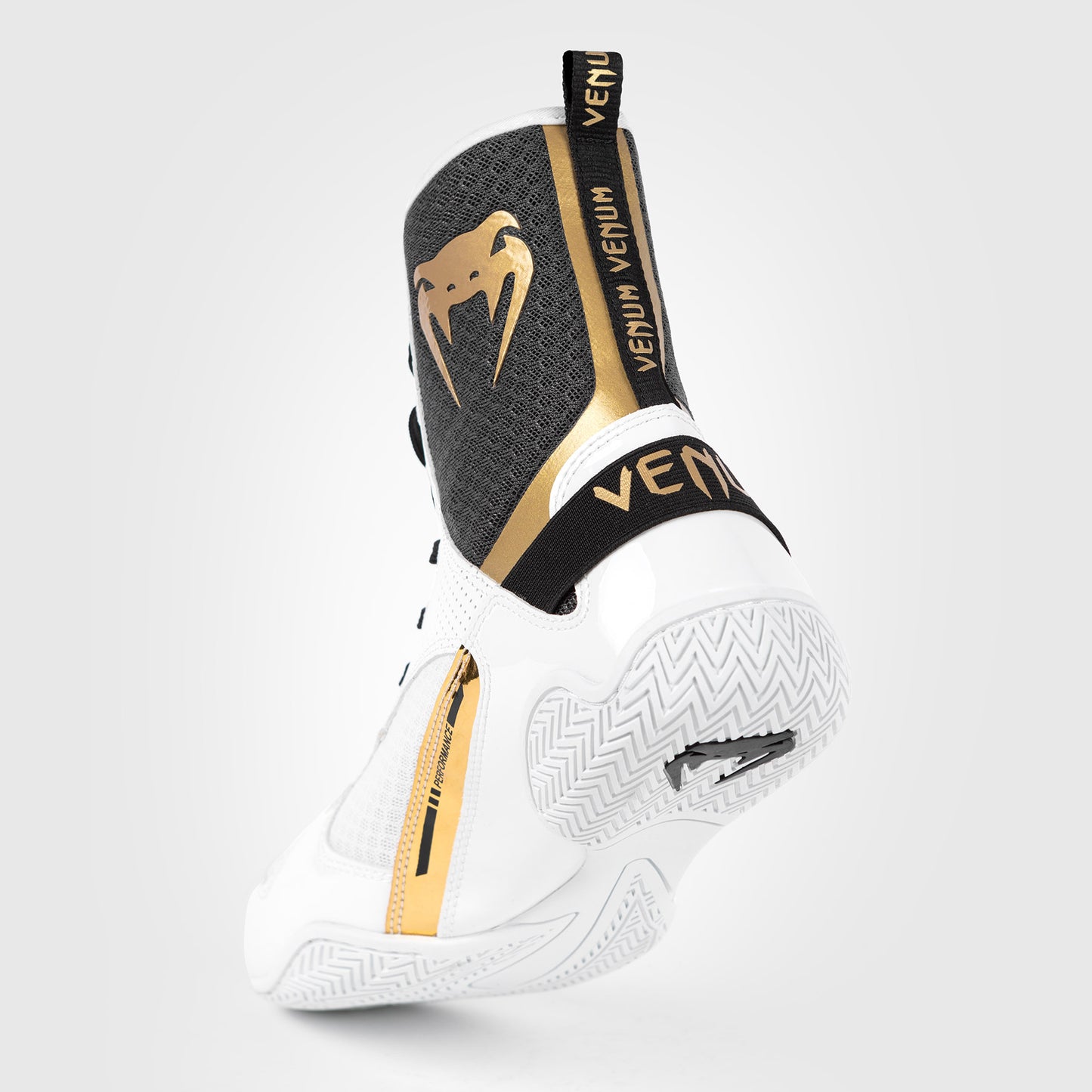 Venum Elite Boxing Schuhe - Weiß/Schwarz/Gold