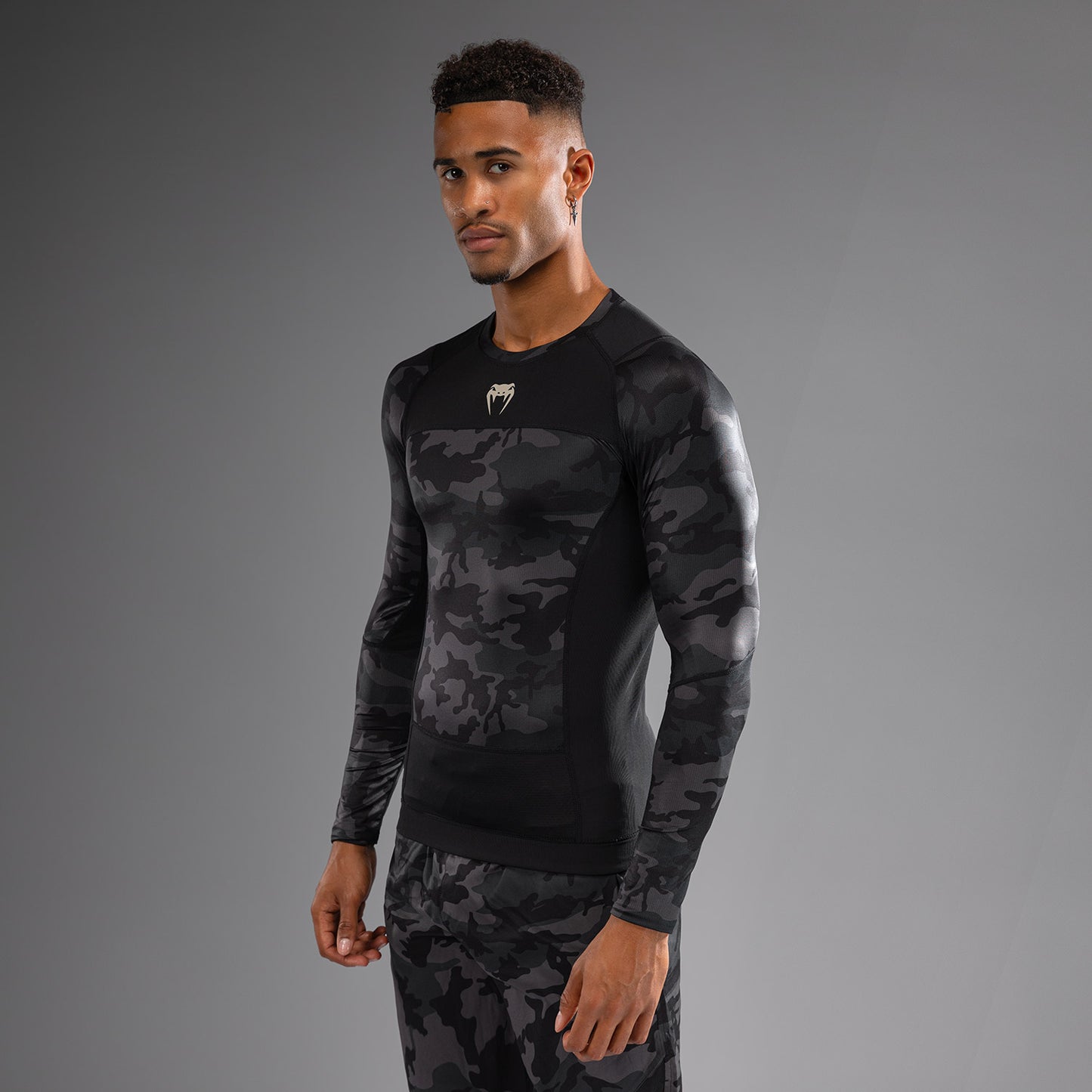 Venum G-Fit Air Herren Langarm Rashguard - Digital Urban Camo