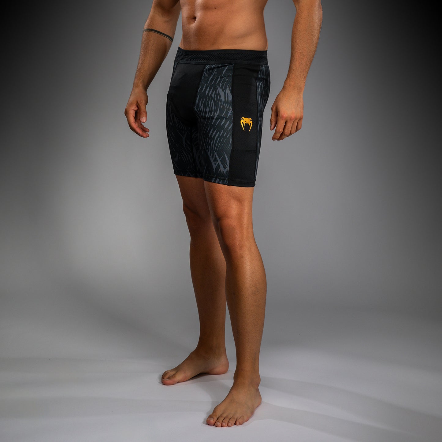 Venum x Chimaev Vale Tudo Shorts - Schwarz/Grau