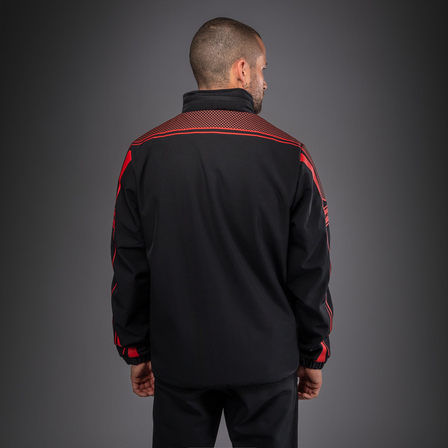 Venum UFC Unity by Venum Authentic Fight Week Herren-Kapuzenjacke mit Reißverschluss - Schwarz