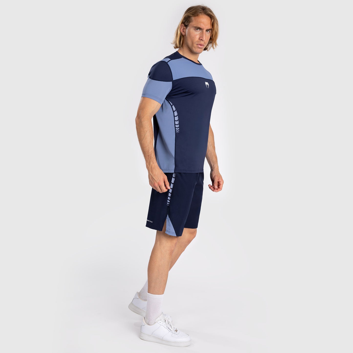 Venum Tempest Herren Dry-Tech T-Shirt - Marineblau/Blau