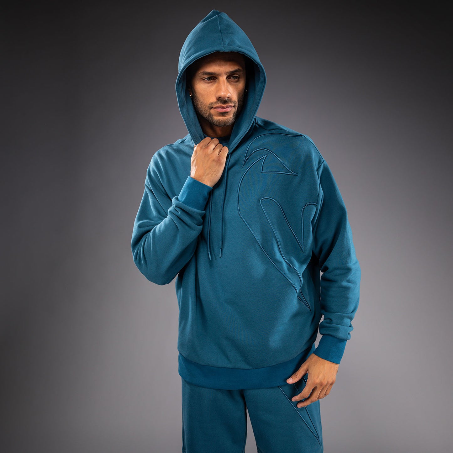 Venum Giant 3D Kapuzenpullover - Ozeangrün