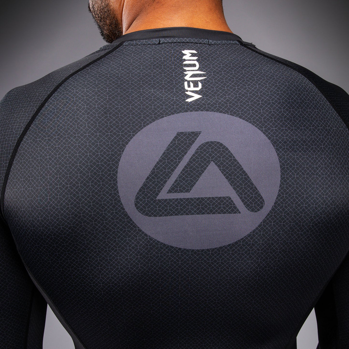 Venum x Roger Gracie Academy Langarm Rashguard - Schwarz