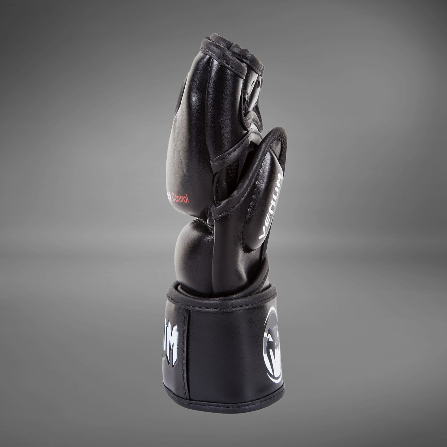 Venum Impact MMA Handschuhe - Skintex-Leder - Schwarz