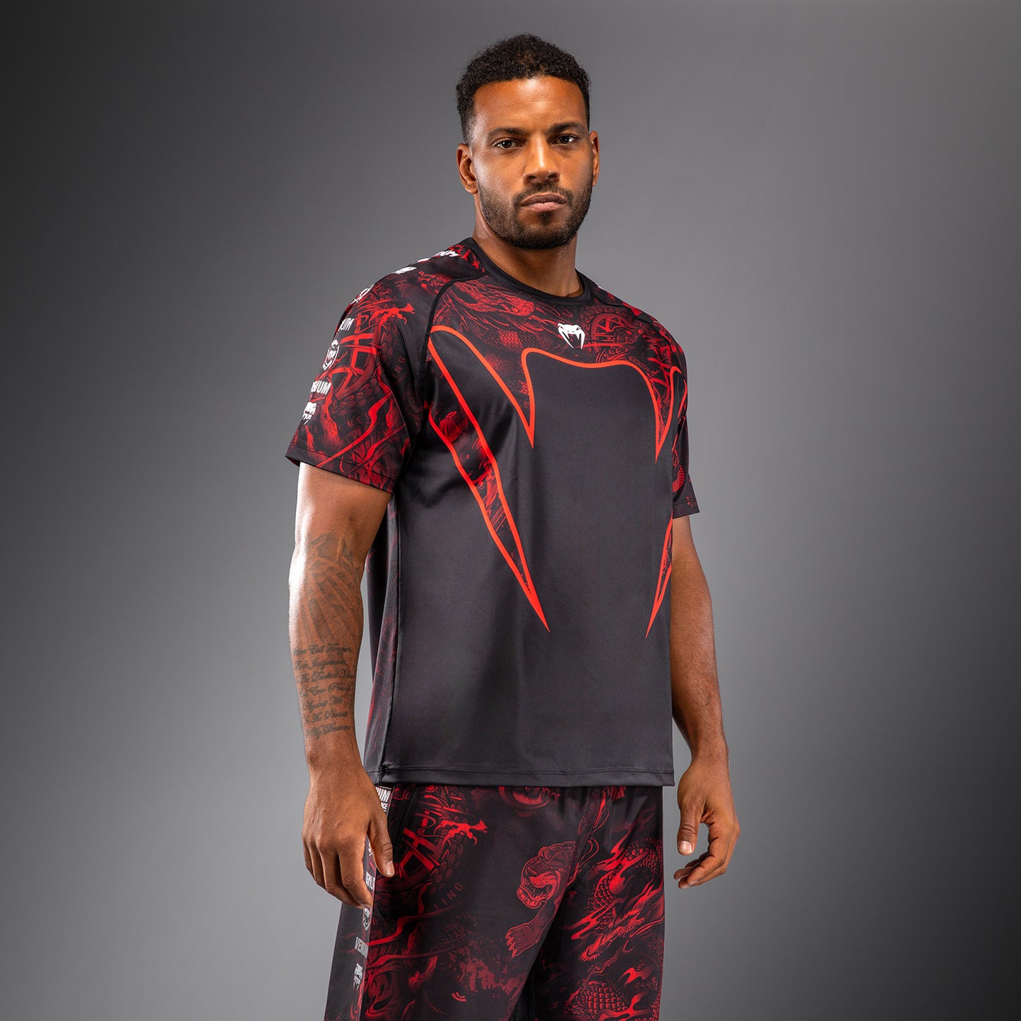 Venum 20th Anniversary Dry-Tech T-Shirt - Schwarz/Rot