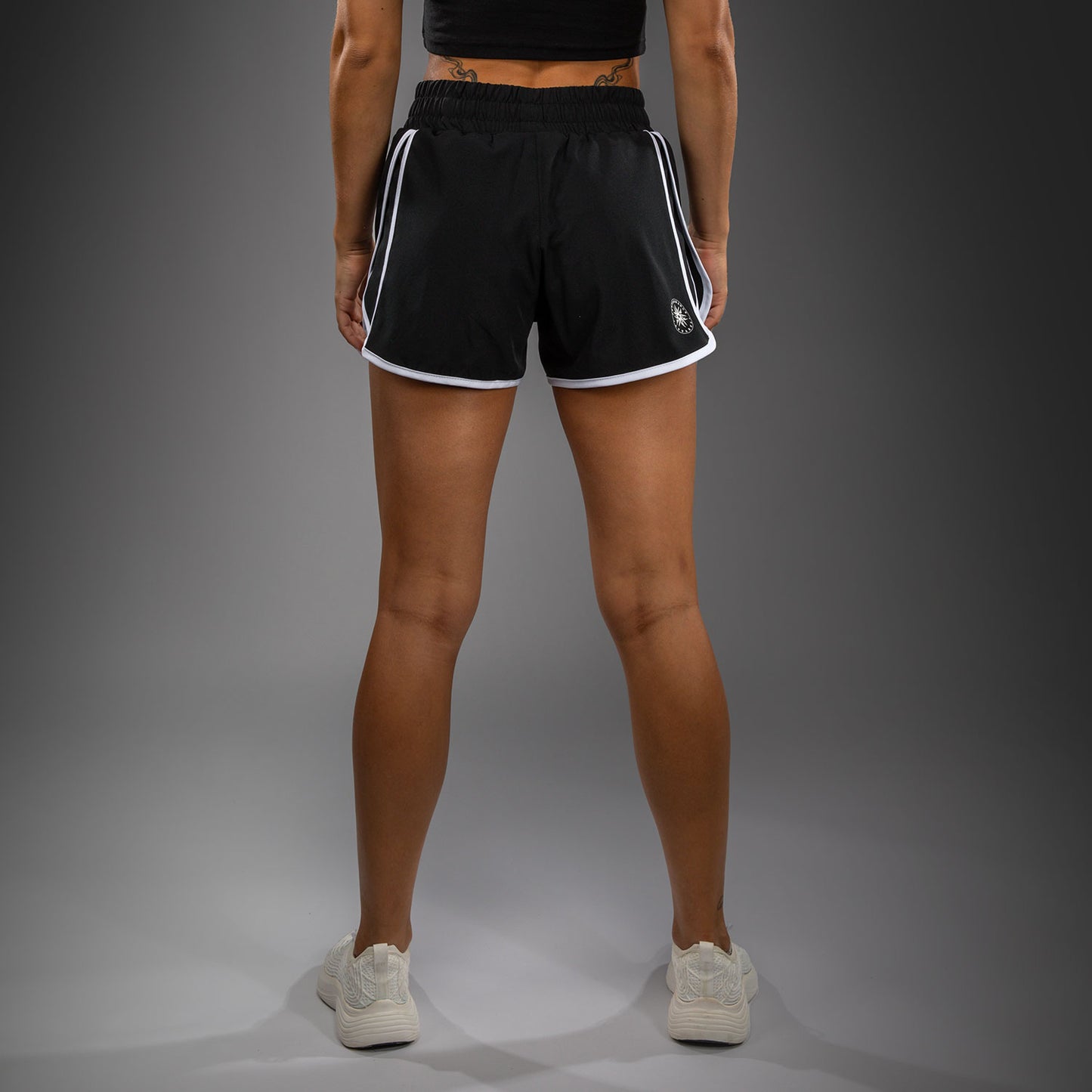 Venum Twilight Damen Trainingsshorts - Schwarz/Weiß