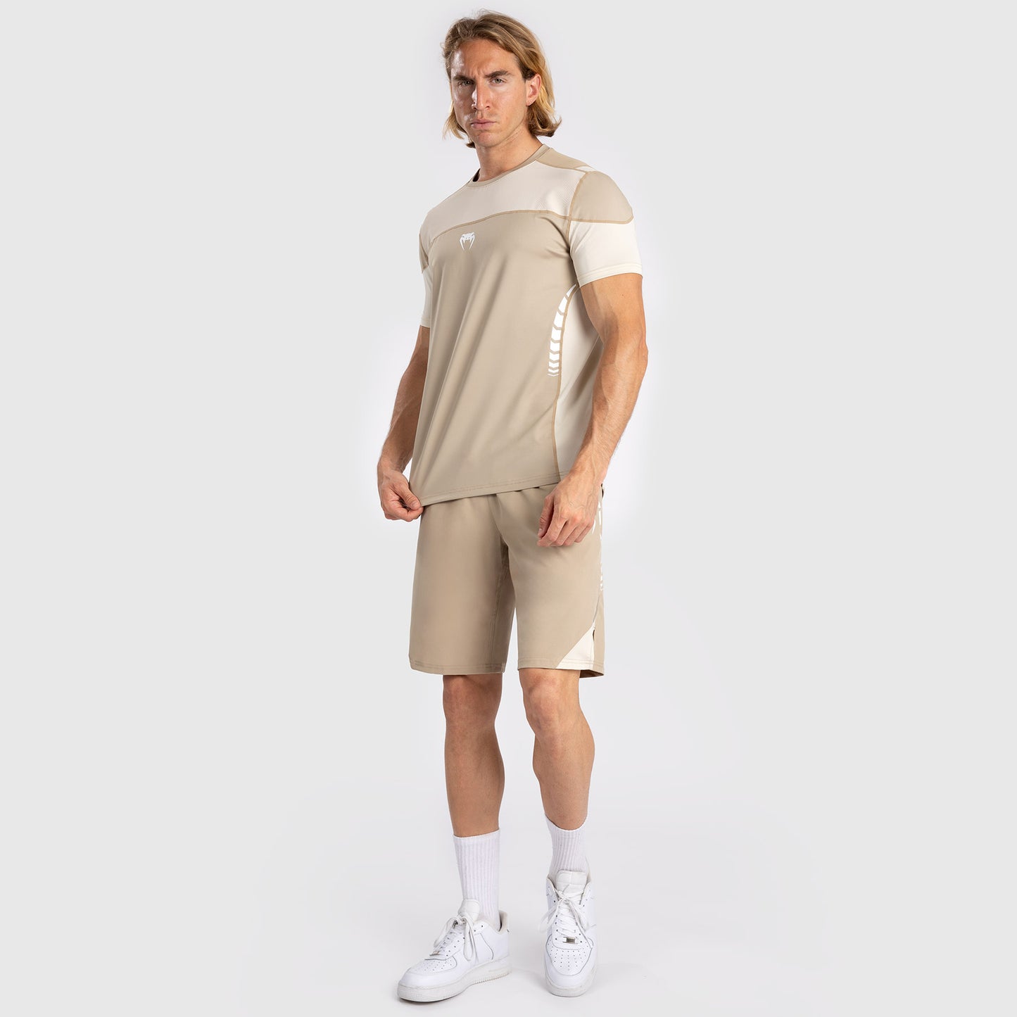 Venum Tempest Herren Dry-Tech T-Shirt - Beige/Sand