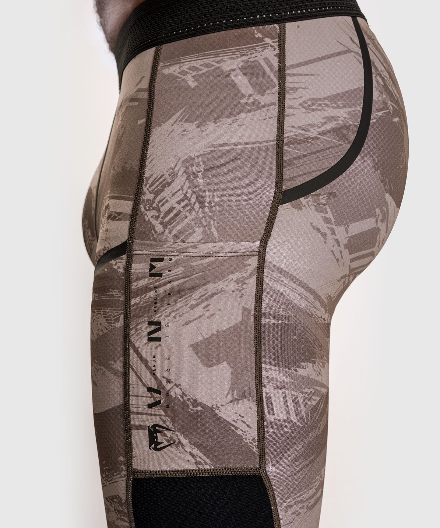 Venum Electron 3.0 Kompressionshosen - Sand