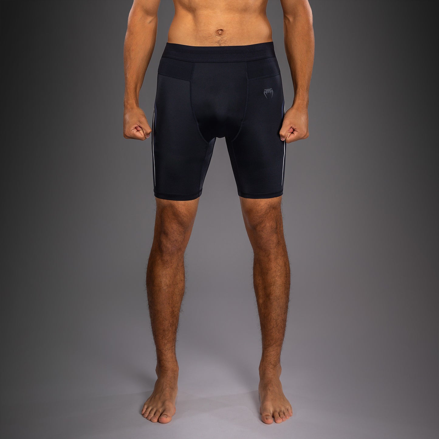 Venum G-Core Vale Tudo Kompressionsshort - Marineblau/Weiß