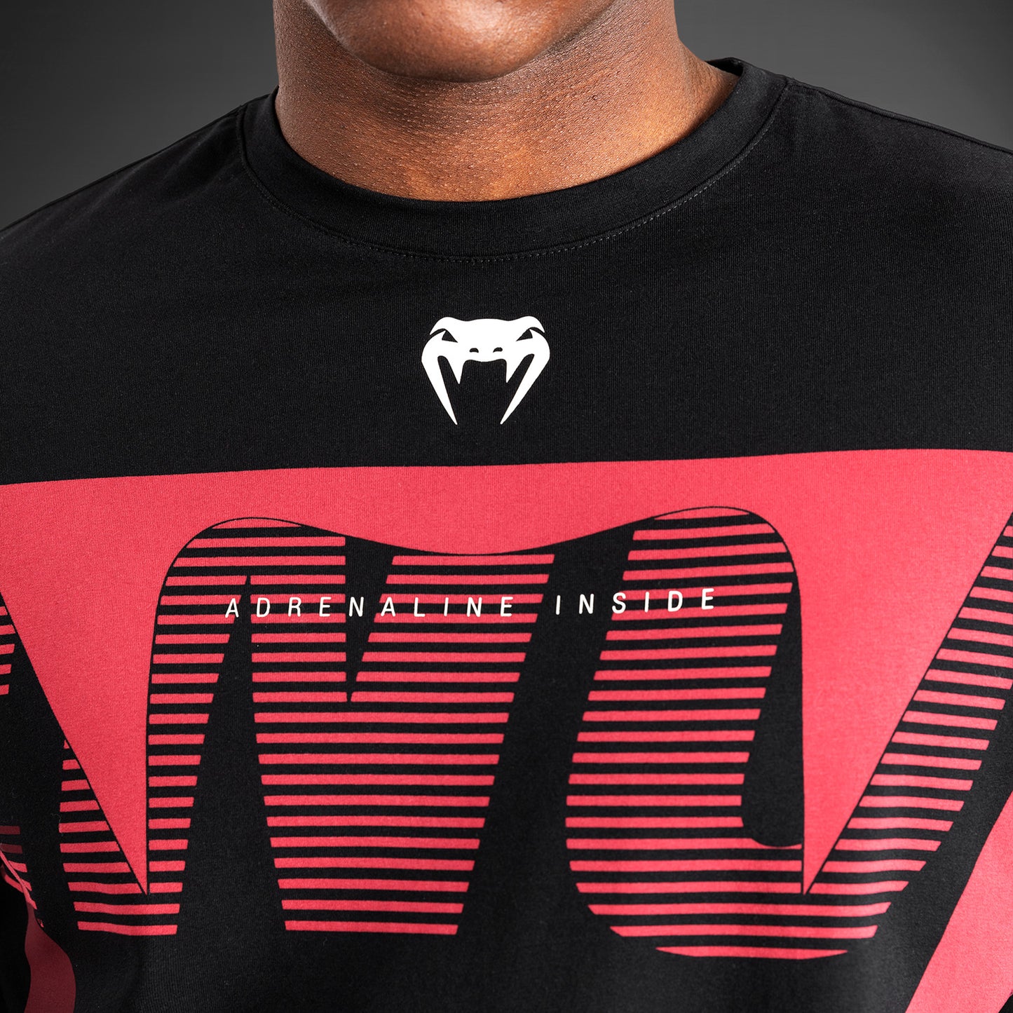 Venum Adrenaline Herren Kurzarm T-Shirt - Red