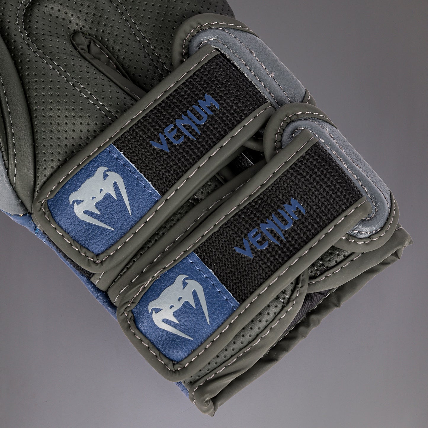 Venum Reverso Boxhandschuhe - Sturmgrau/Royalblau