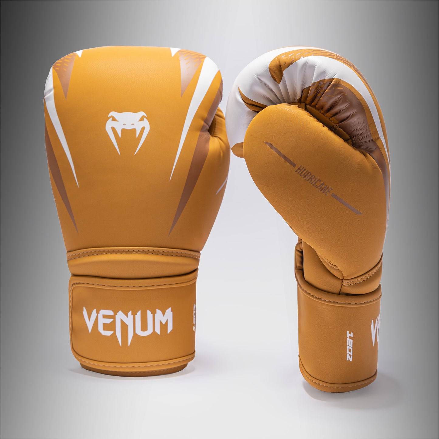 Venum Hurricane Boxhandschuhe – Havanna/Weiß