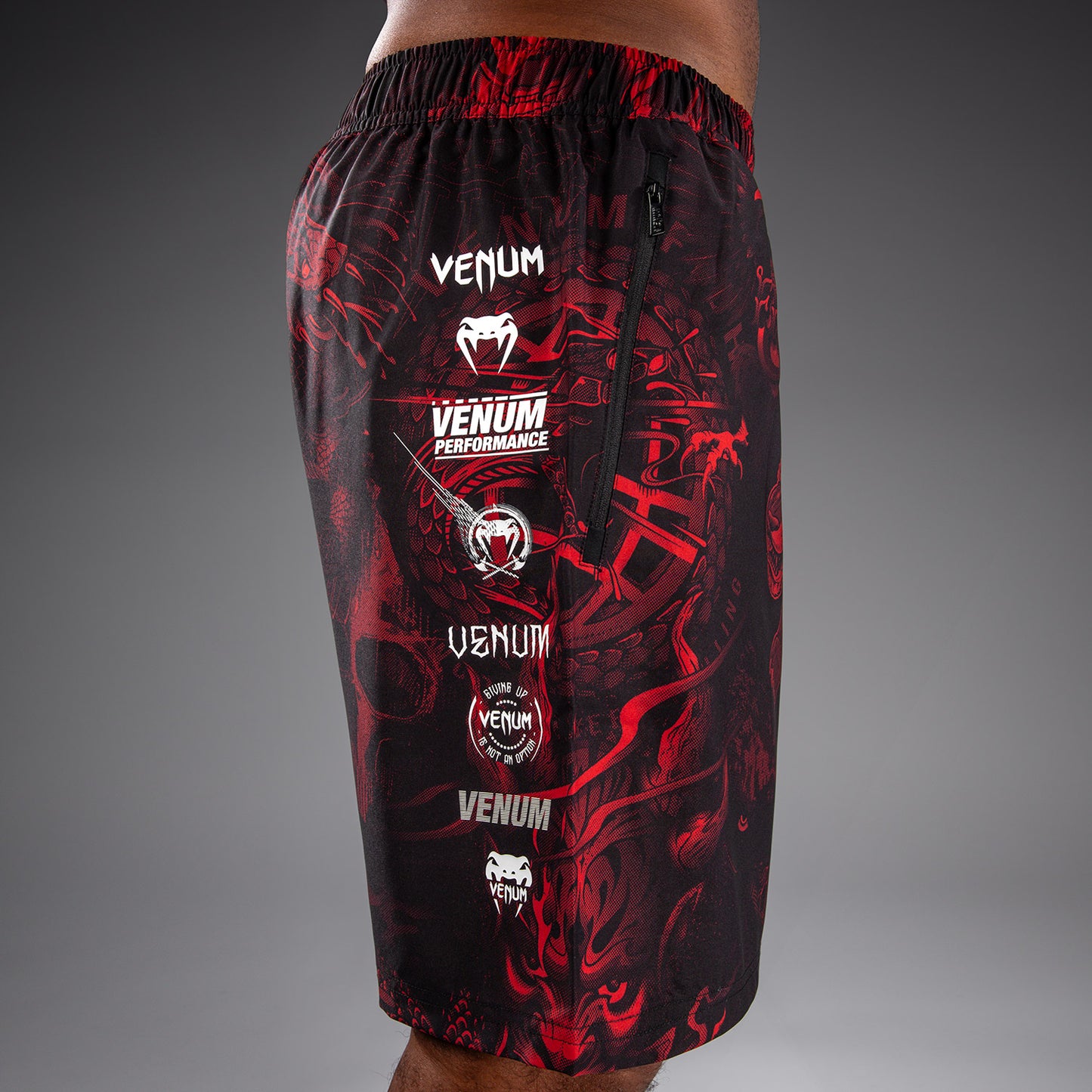 Venum 20th Anniversary Trainingsshorts - Schwarz/Rot