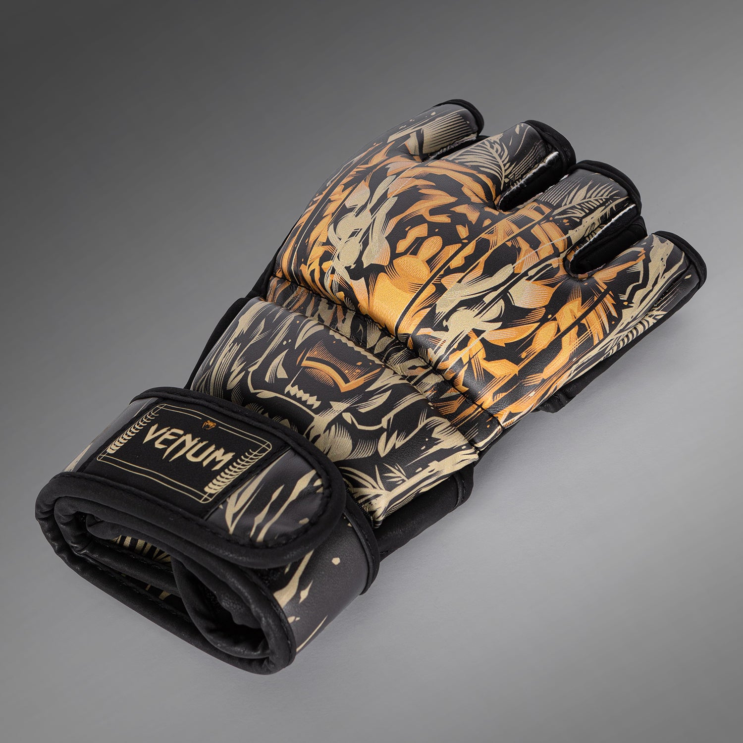 tiger grip handschuhe m Venum Tiger MMA Handschuhe - Schwarz/Neonorange