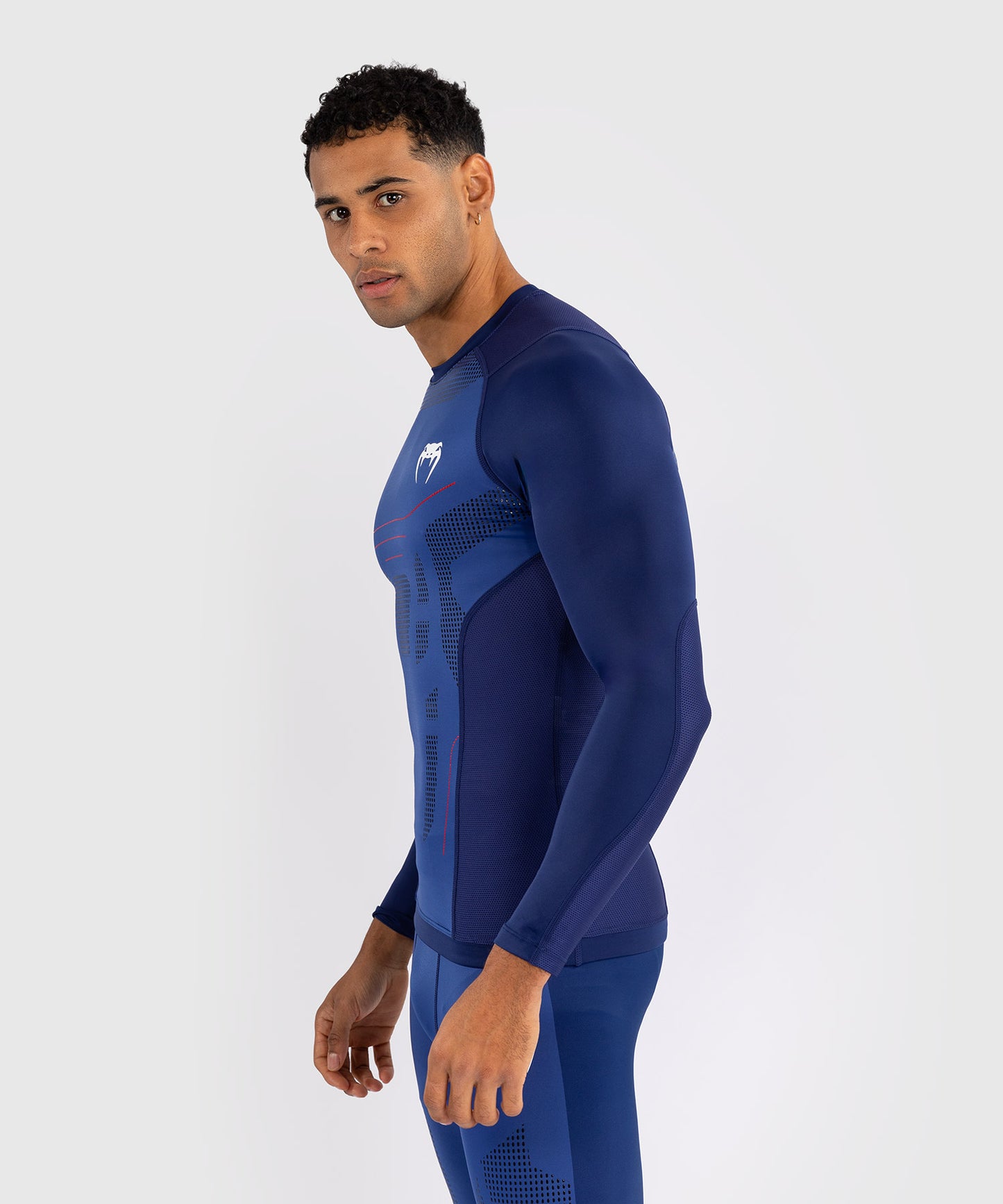 Venum Technical 3.0 Langarm Rashguard - Nachtblau