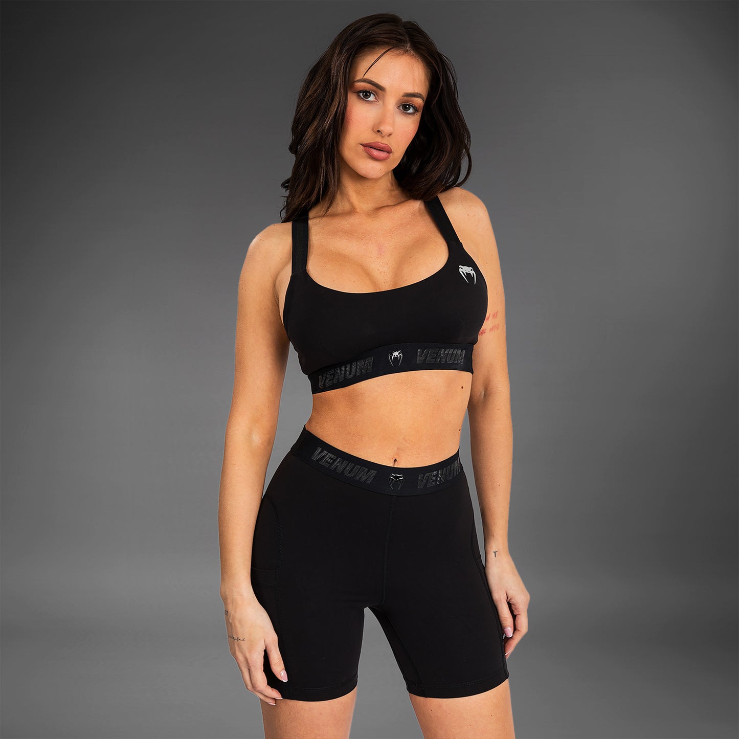 Venum Elevate Sport-BH für Frauen - Schwarz