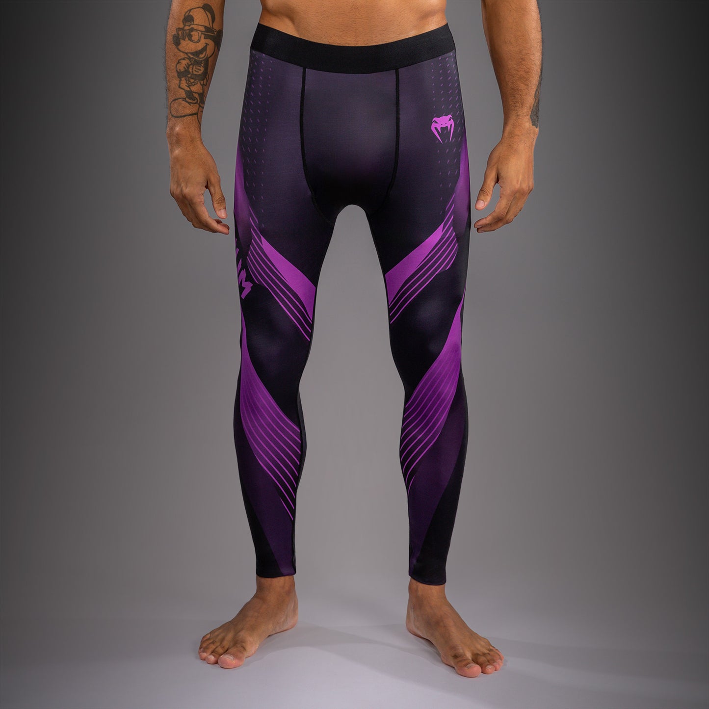 Venum No-Gi 6.0 Spats - Schwarz/Lila