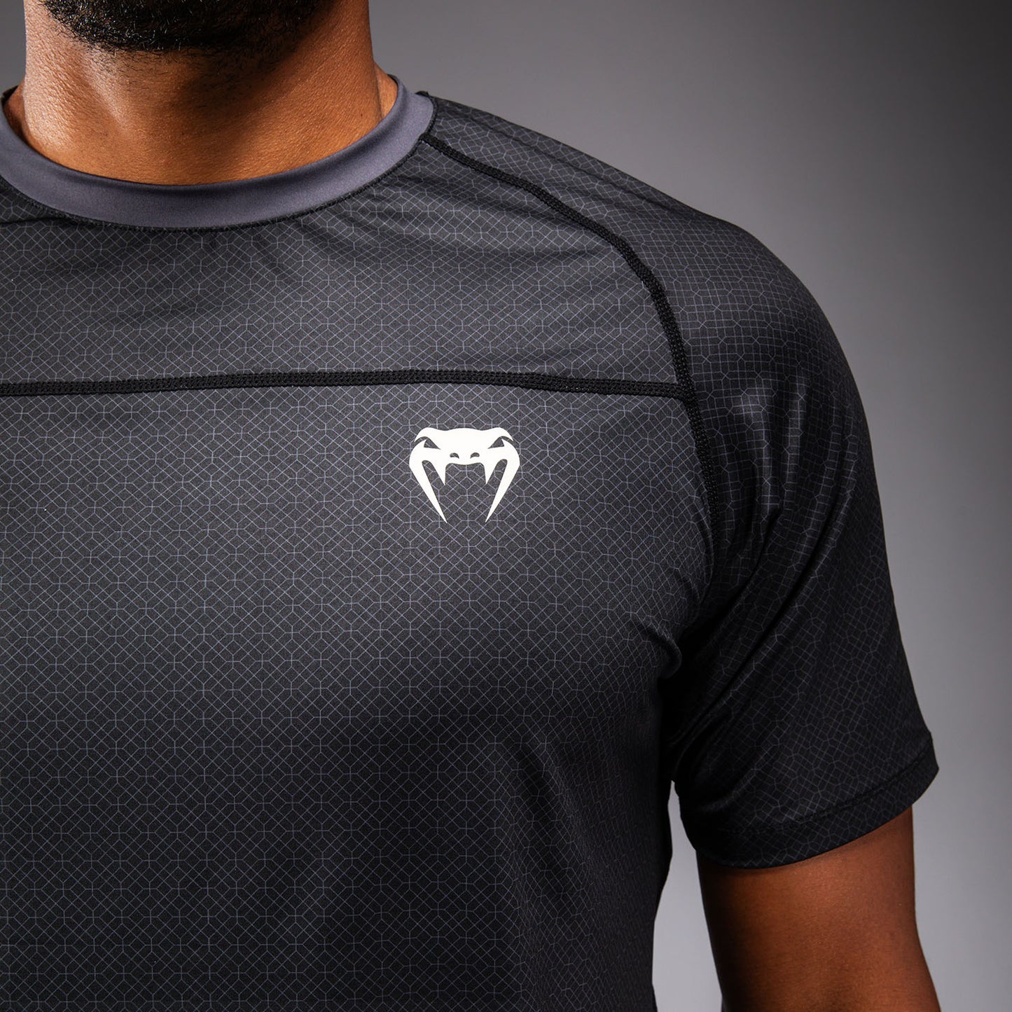 Venum x Roger Gracie Academy Dry‑Tech‑T‑Shirt - Schwarz