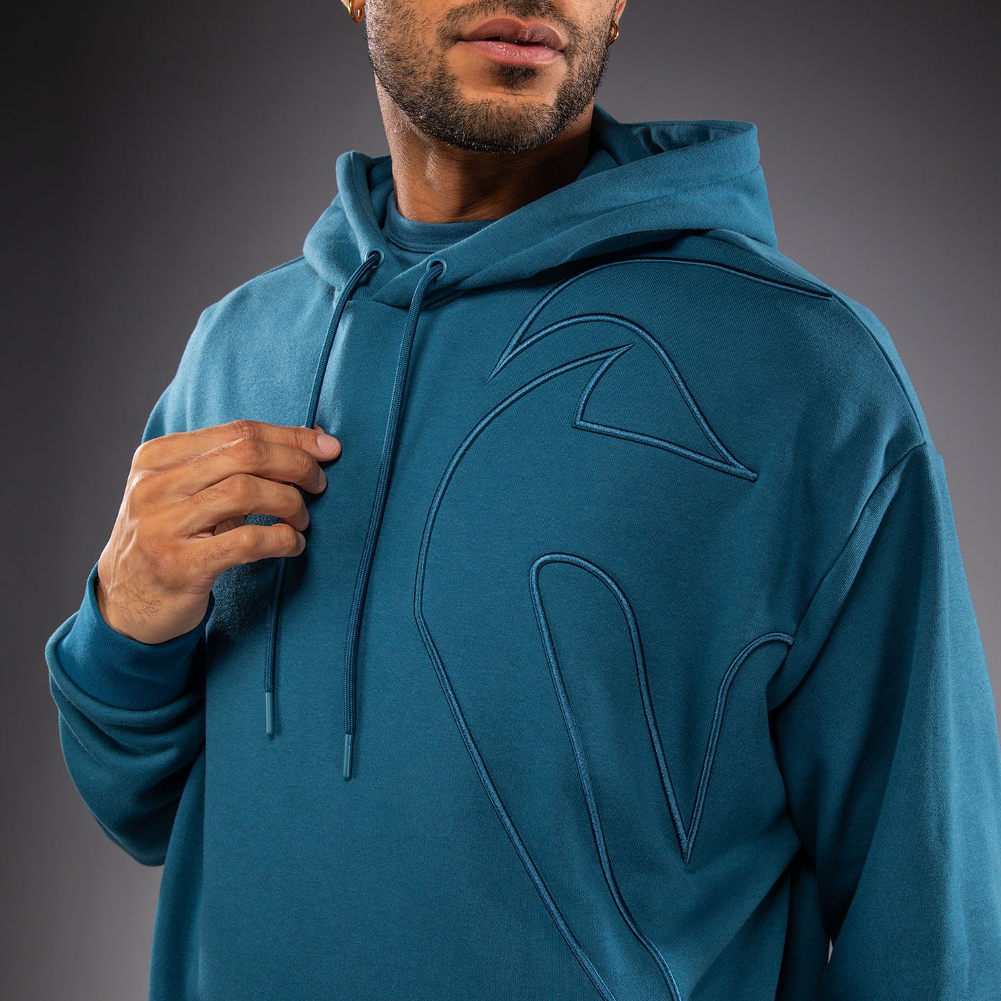 Venum Giant 3D Kapuzenpullover - Ozeangrün