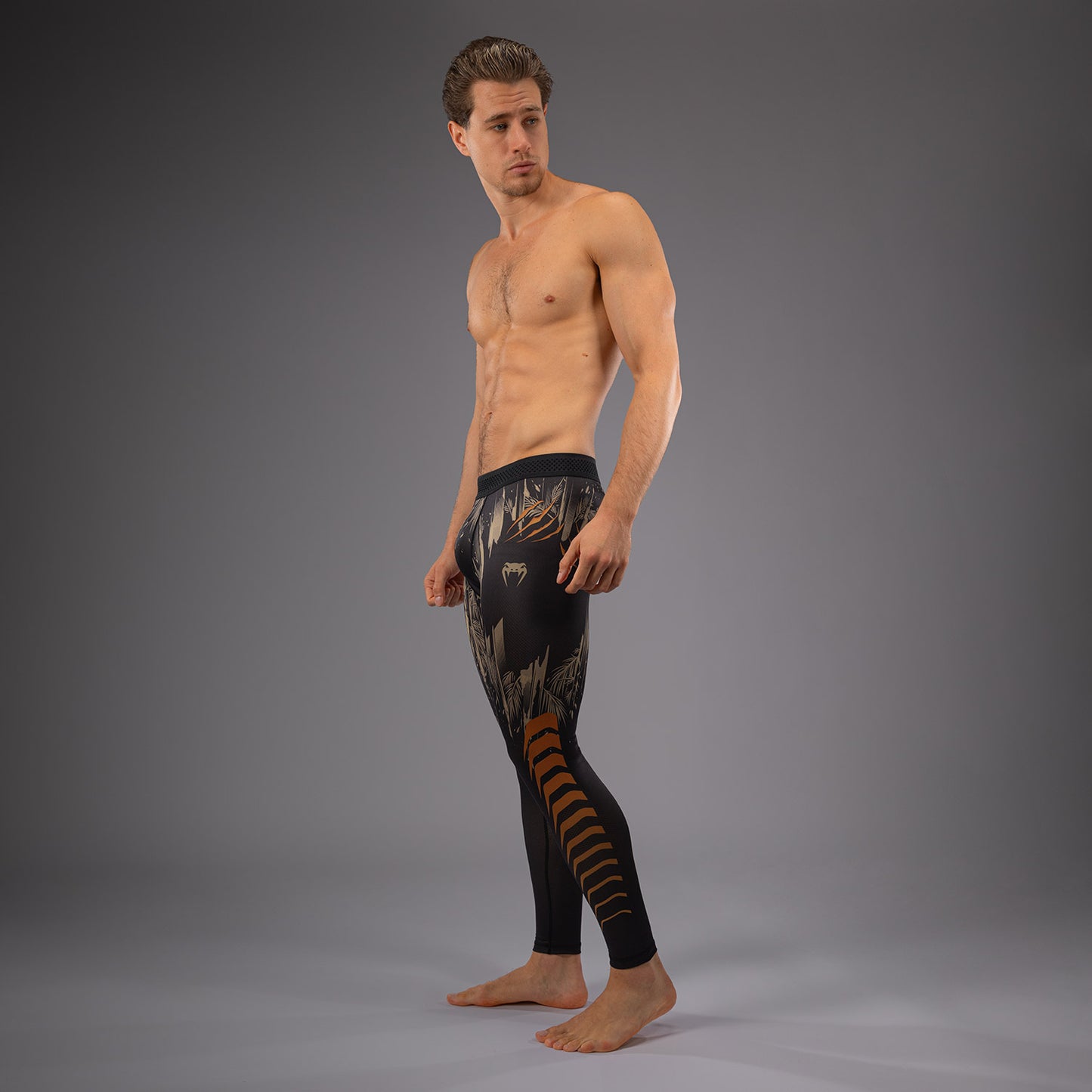 Venum Tiger Herren Spats - Schwarz/Neonorange