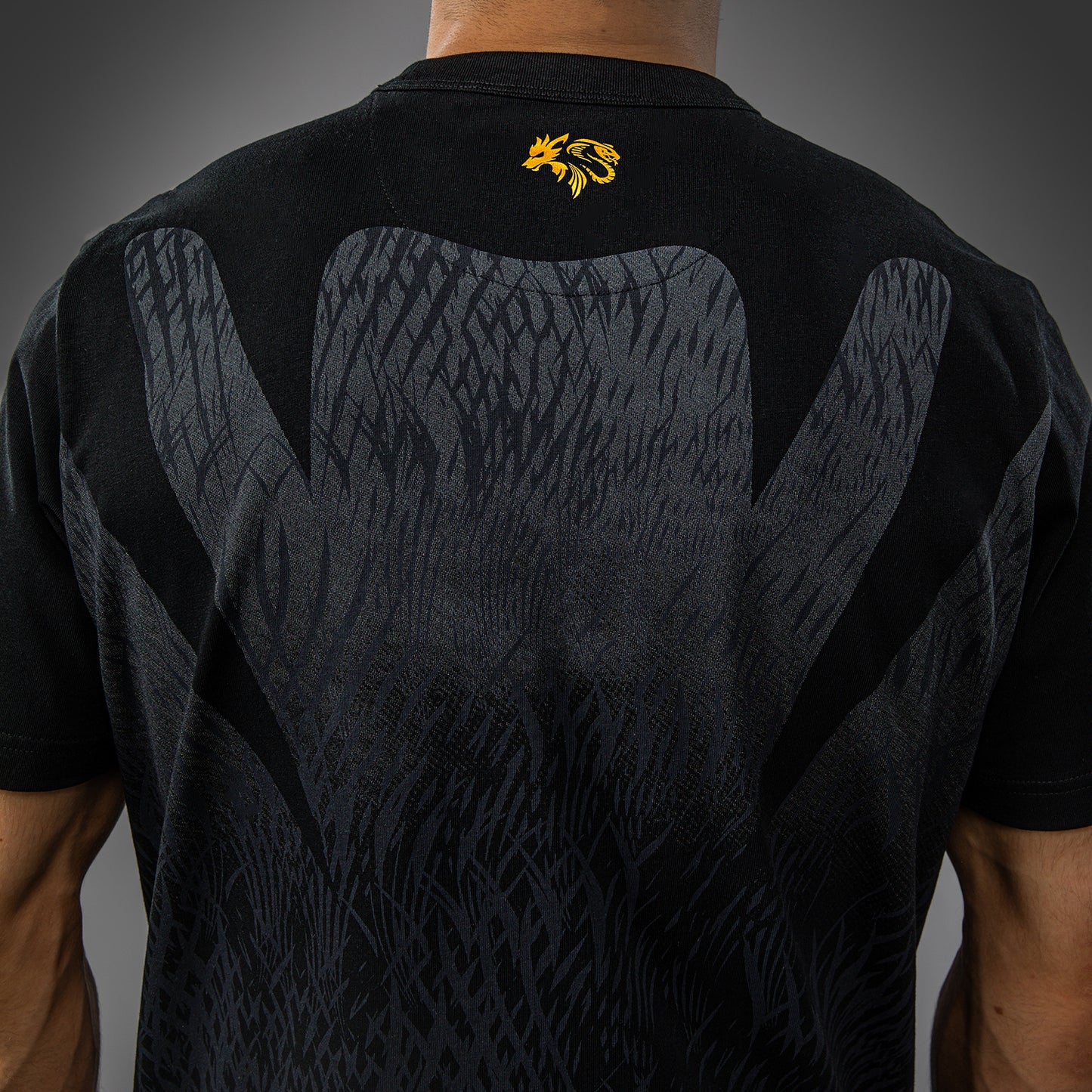 Venum x Chimaev T-Shirt - Schwarz/Grau